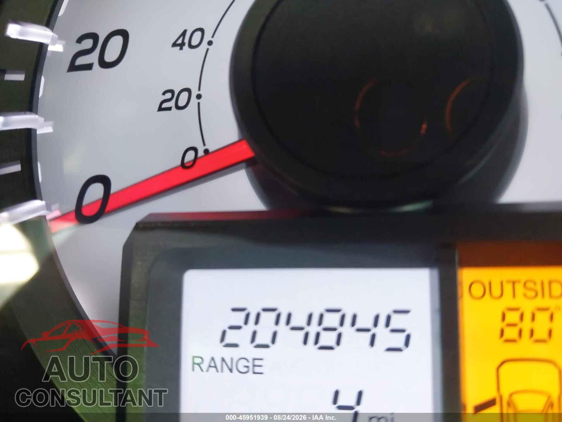 HONDA PILOT 2012 - 5FNYF3H55CB008927