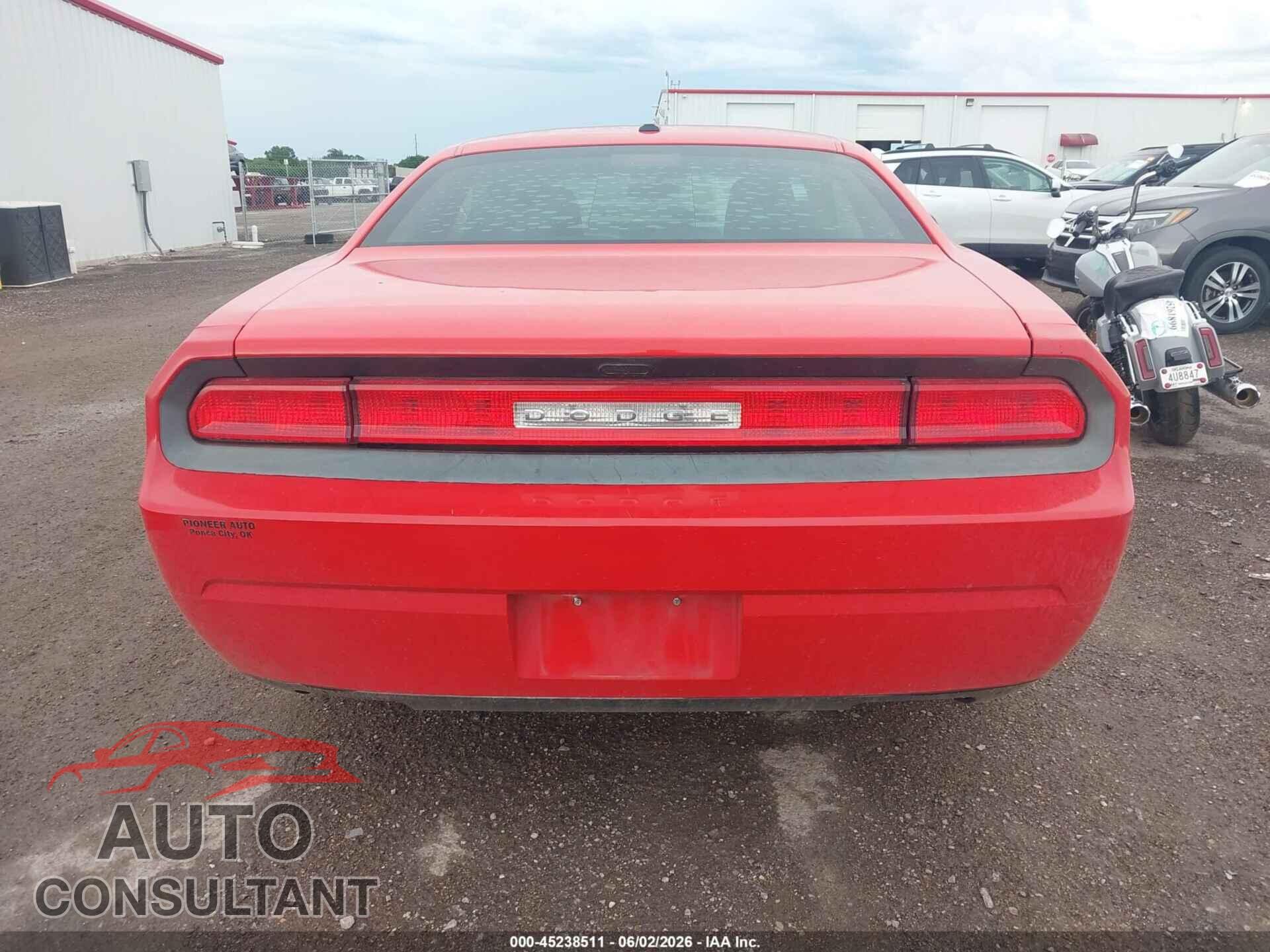 DODGE CHALLENGER 2014 - 2C3CDYAG0EH286001