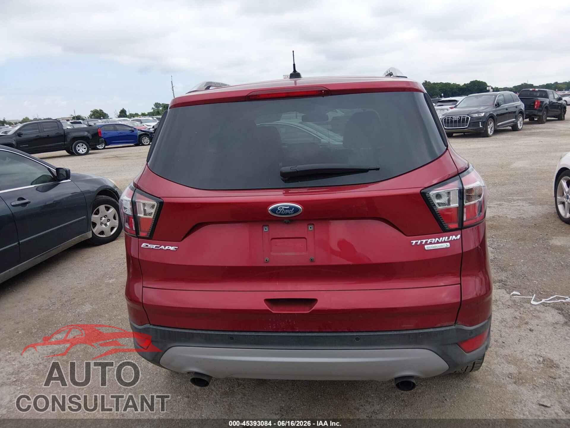 FORD ESCAPE 2017 - 1FMCU0JD3HUC95050