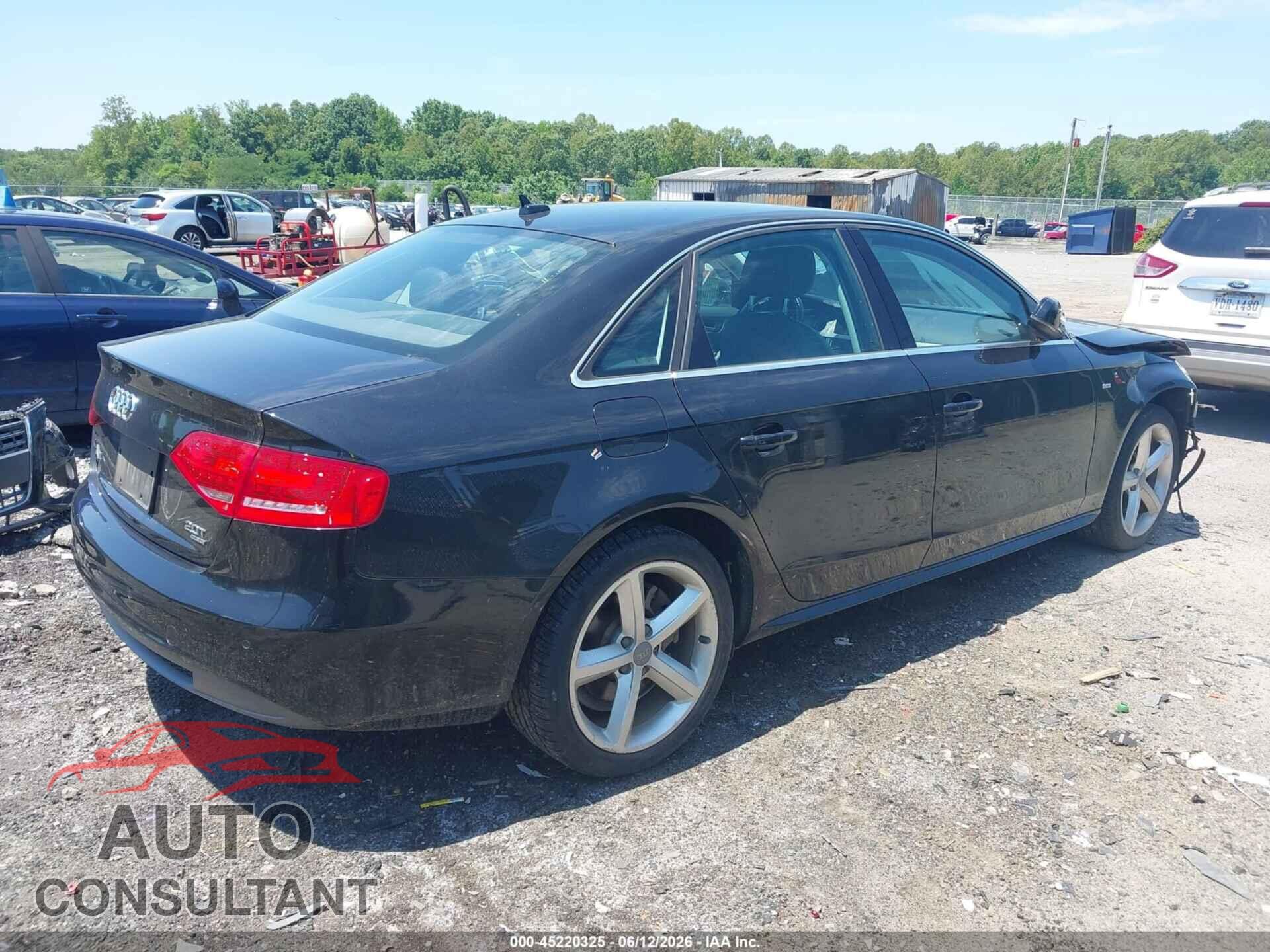 AUDI A4 2012 - WAUFFAFL7CA116033