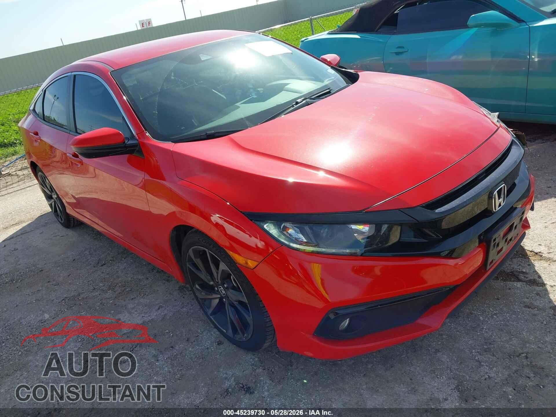 HONDA CIVIC 2019 - 2HGFC2F8XKH552017