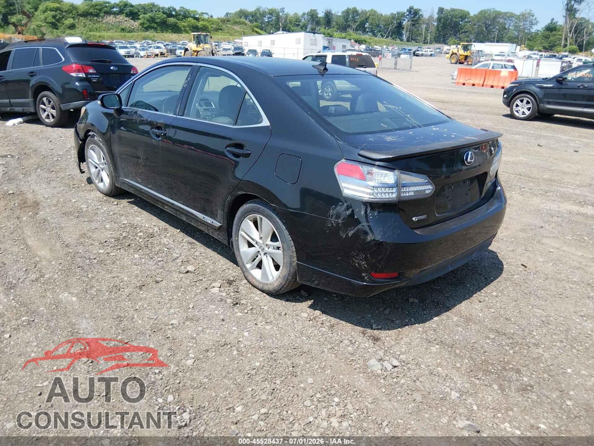 LEXUS HS 250H 2011 - JTHBB1BA6B2046825
