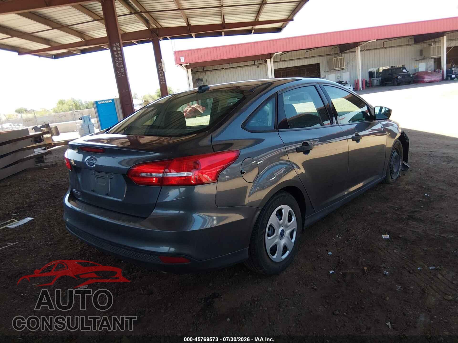 FORD FOCUS 2017 - 1FADP3E24HL333424