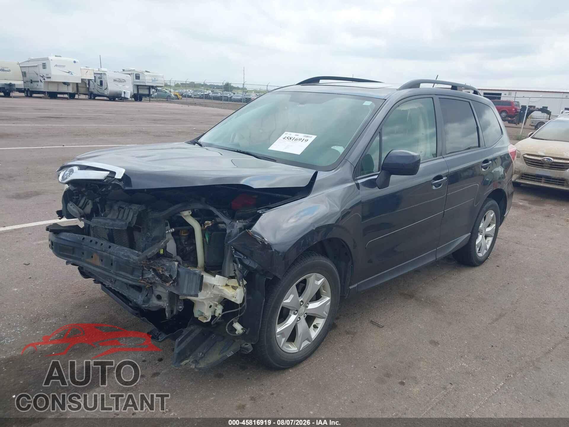 SUBARU FORESTER 2014 - JF2SJAEC2EH427446