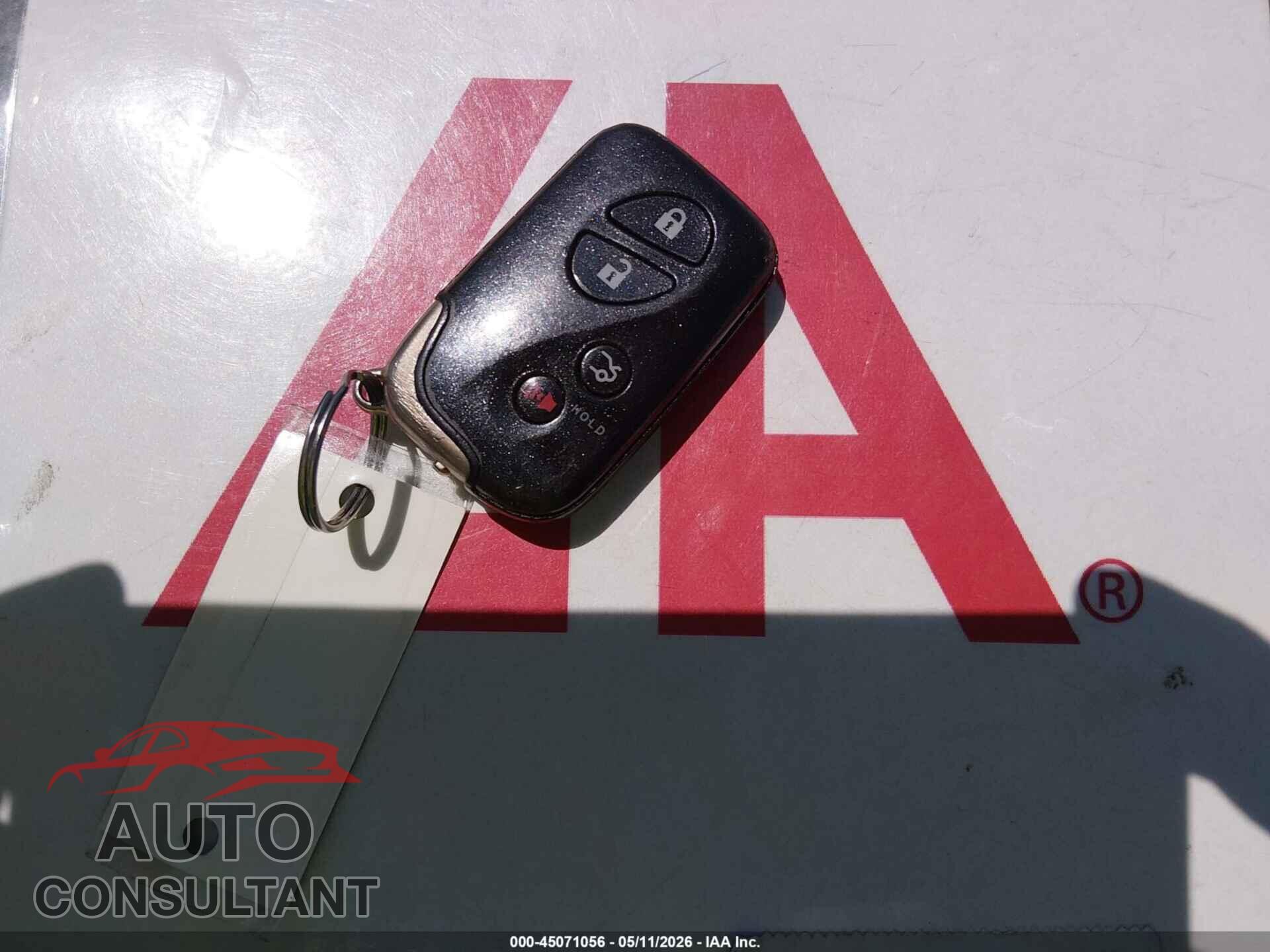 LEXUS HS 250H 2011 - JTHBB1BAXB2043359