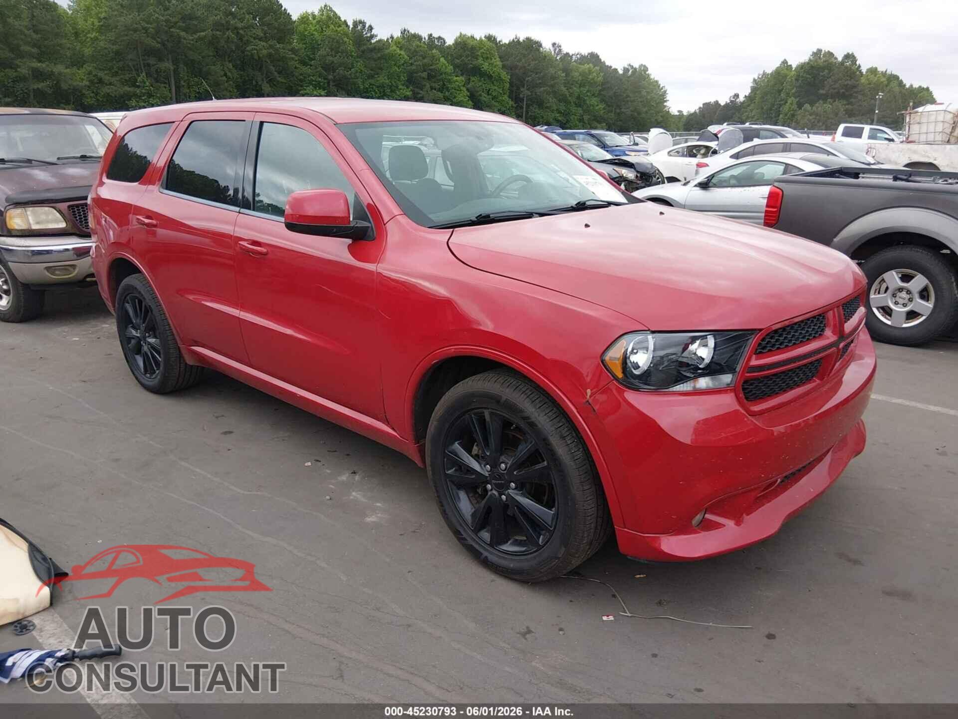 DODGE DURANGO 2013 - 1C4RDHAG2DC694166