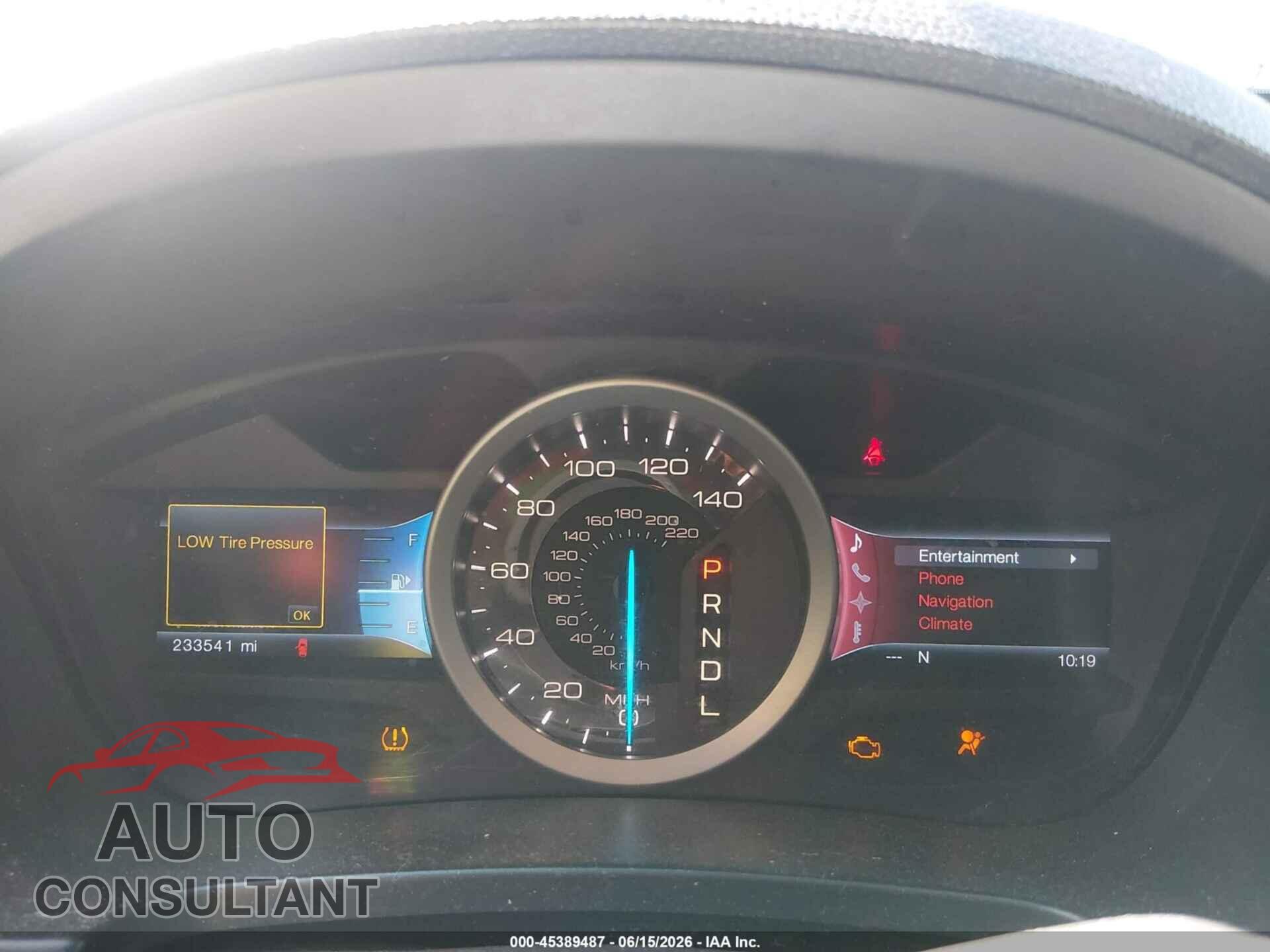 FORD EXPLORER 2012 - 1FMHK7D97CGA75185