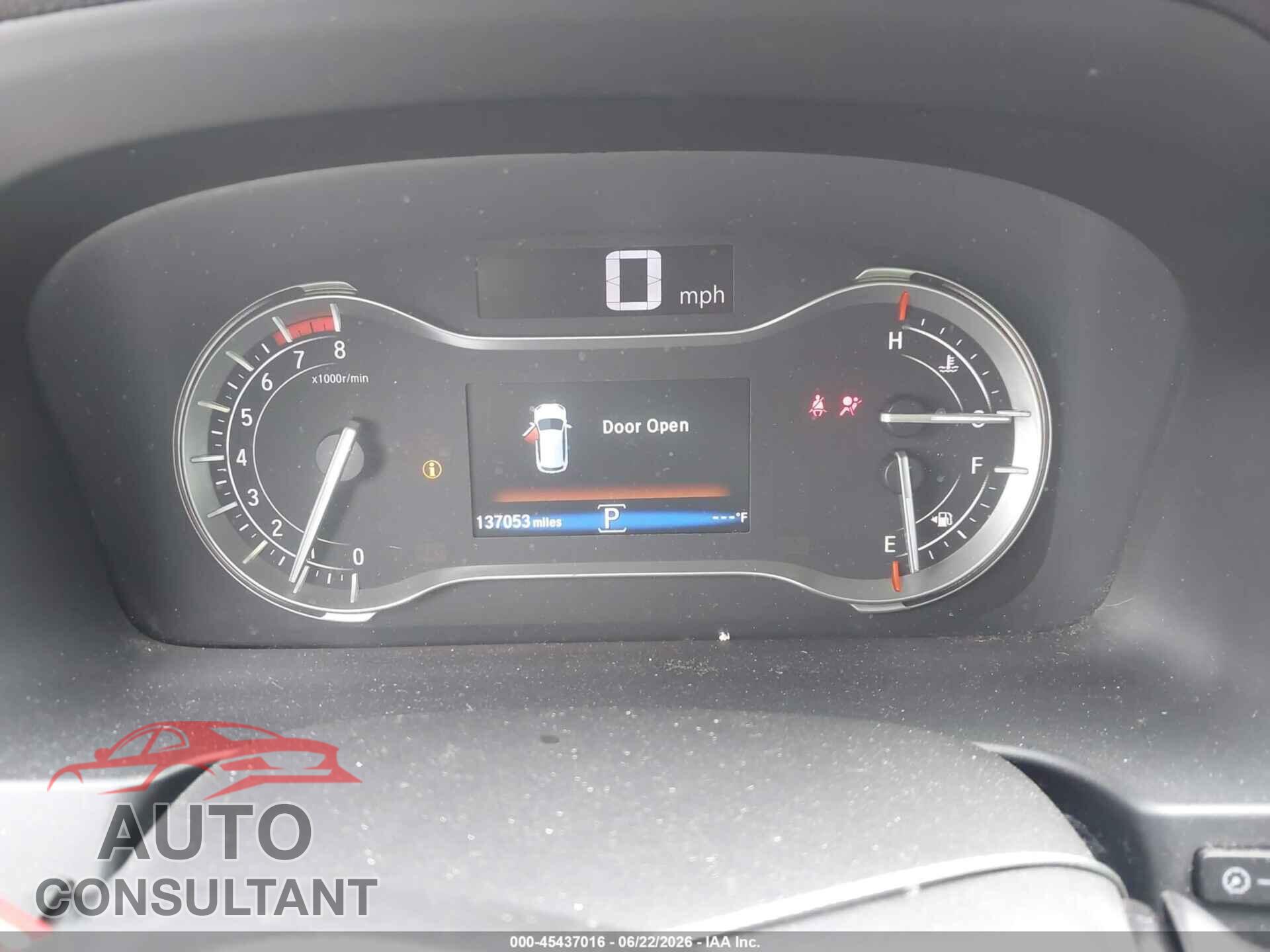 HONDA PILOT 2017 - 5FNYF6H82HB049664