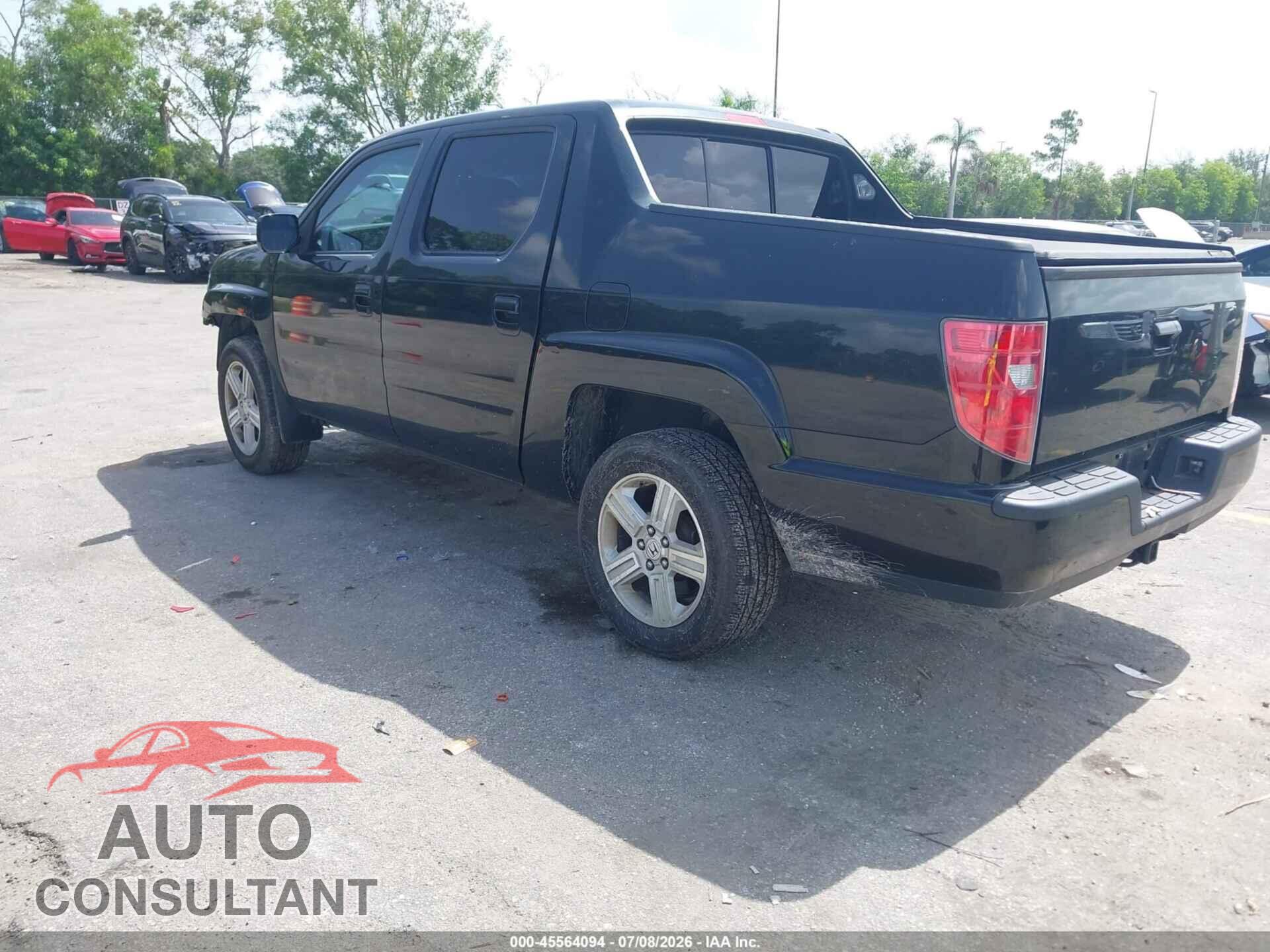 HONDA RIDGELINE 2011 - 5FPYK1F55BB010833