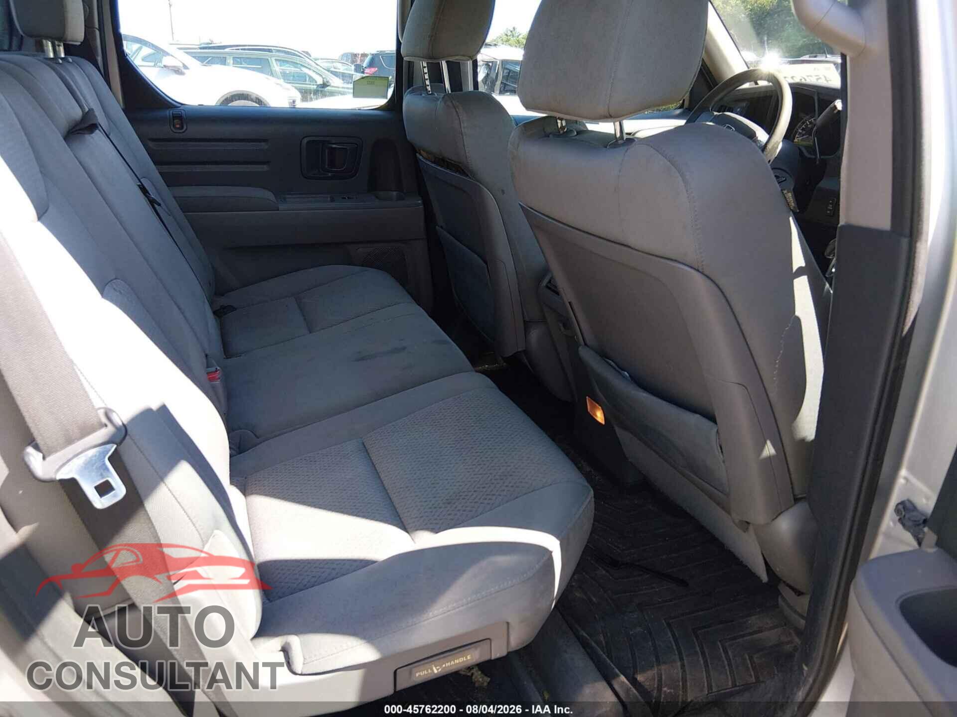 HONDA RIDGELINE 2013 - 5FPYK1F2XDB008889