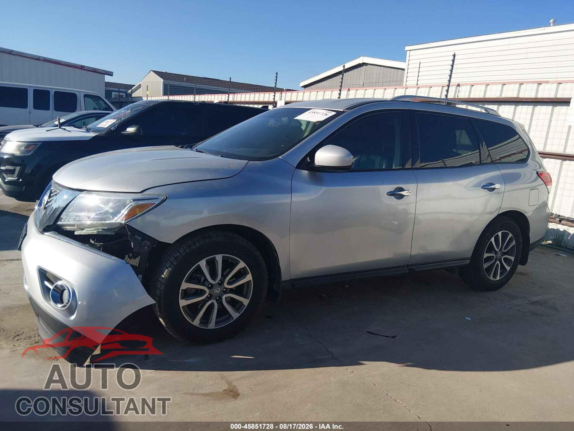 NISSAN PATHFINDER 2015 - 5N1AR2MN0FC642345