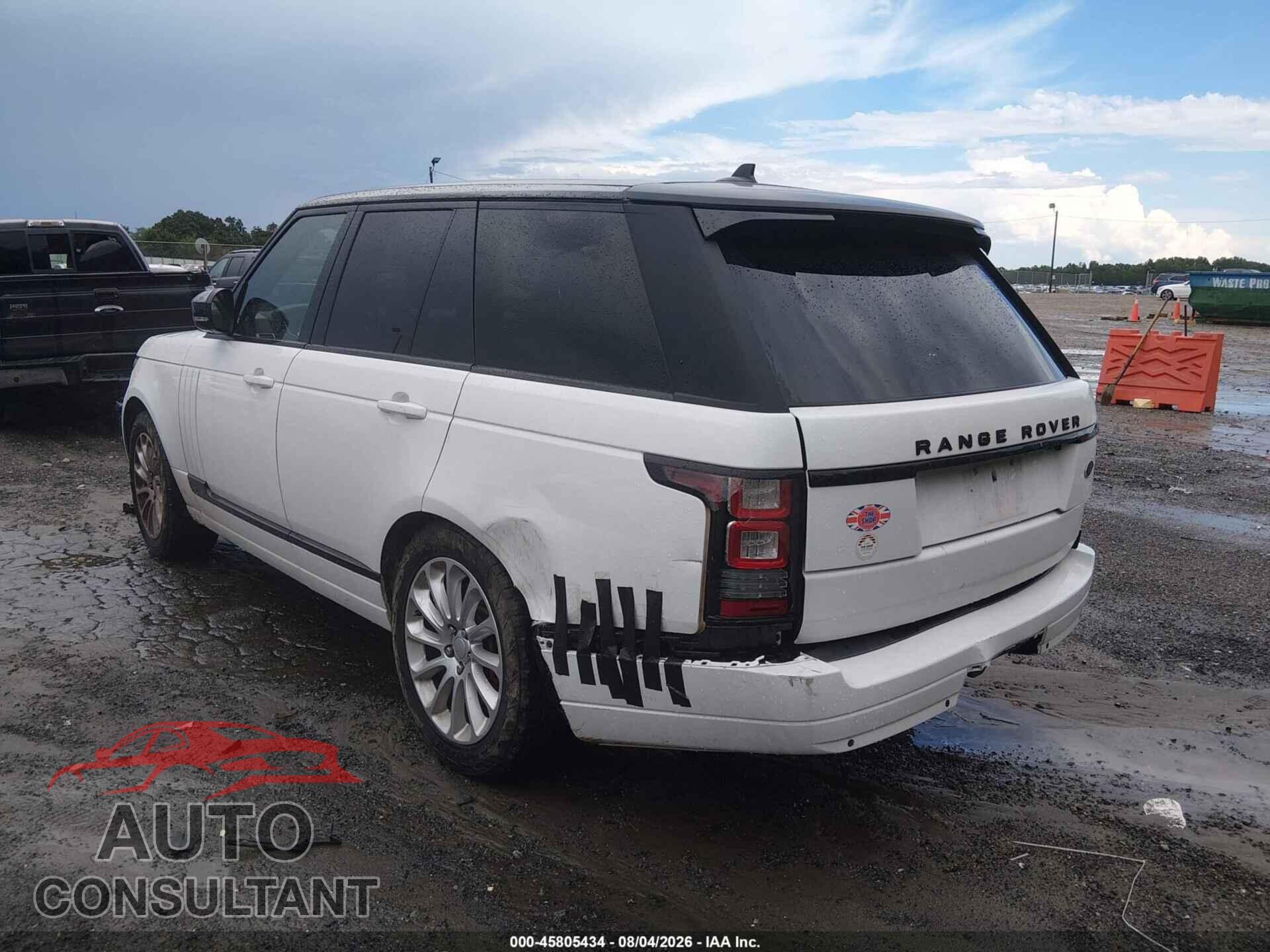 LAND ROVER RANGE ROVER 2016 - SALGS2PF8GA306911