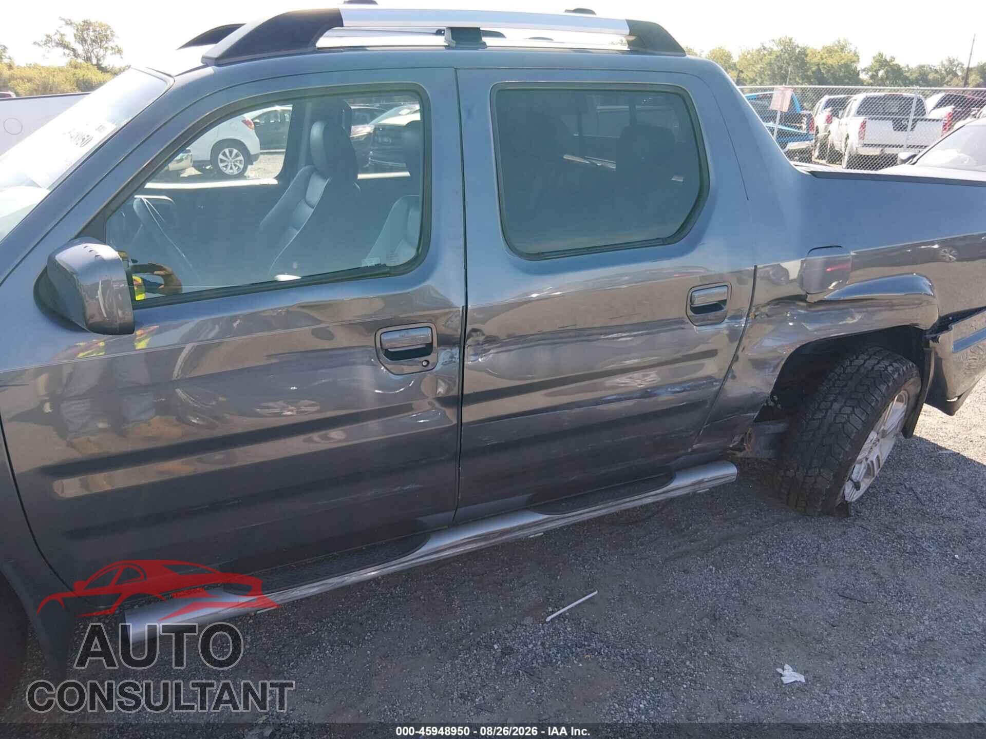 HONDA RIDGELINE 2011 - 5FPYK1F55BB455217