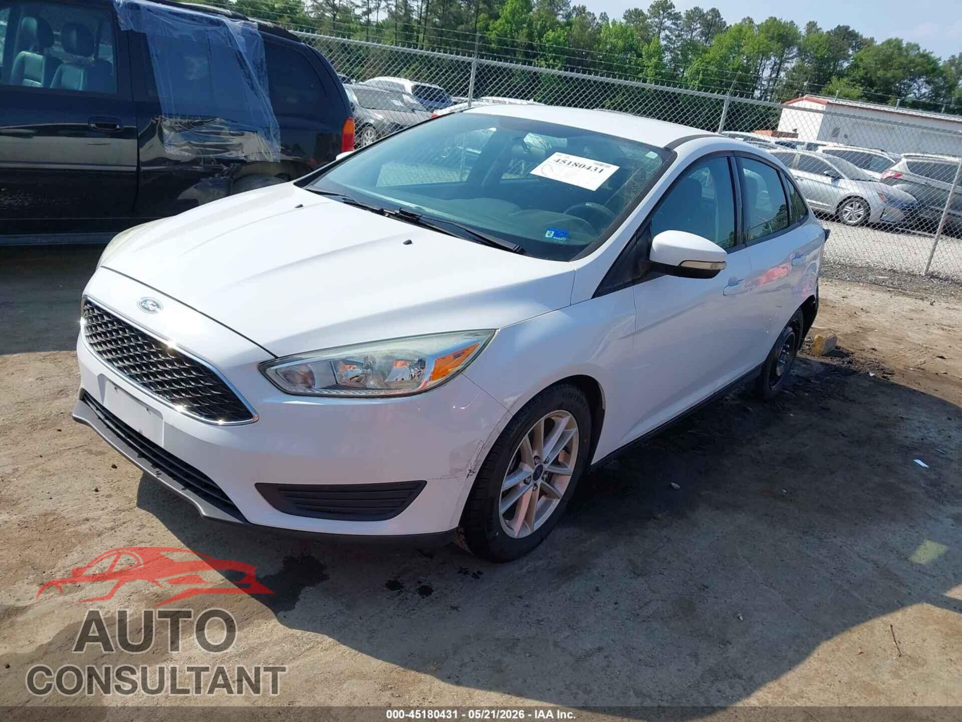 FORD FOCUS 2016 - 1FADP3F21GL250384