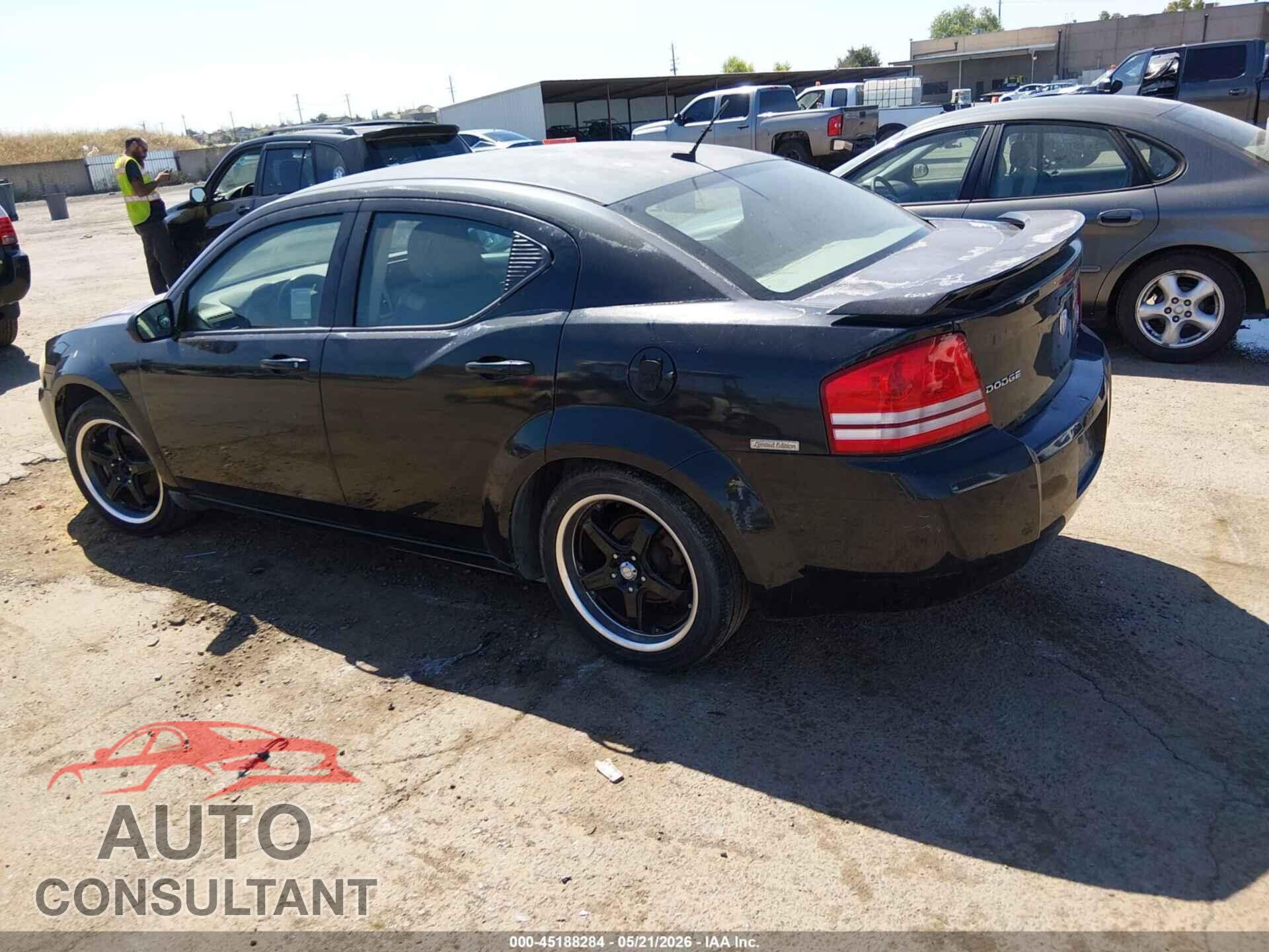 DODGE AVENGER 2009 - 1B3LC56B19N554448