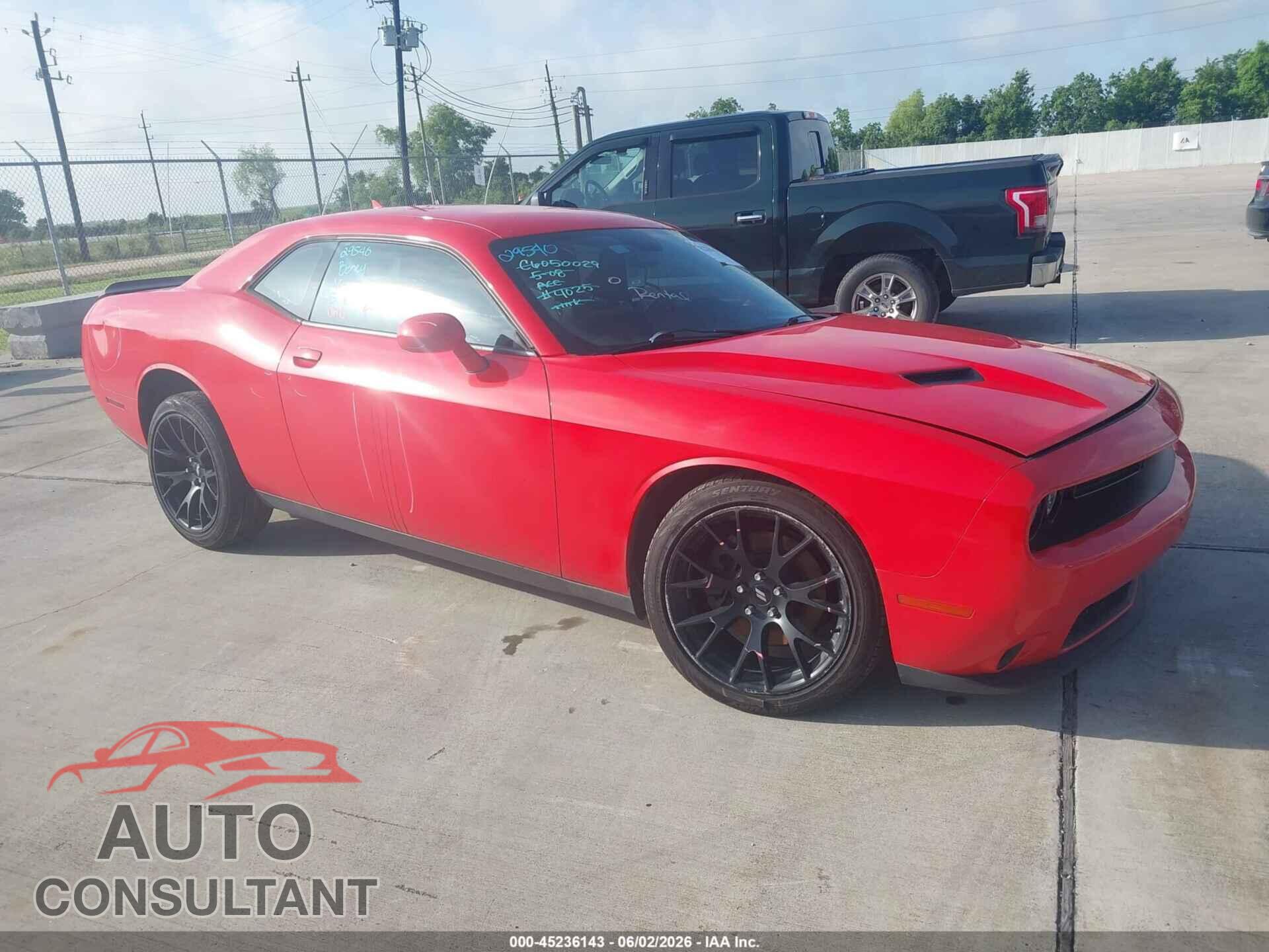 DODGE CHALLENGER 2018 - 2C3CDZAG3JH334025