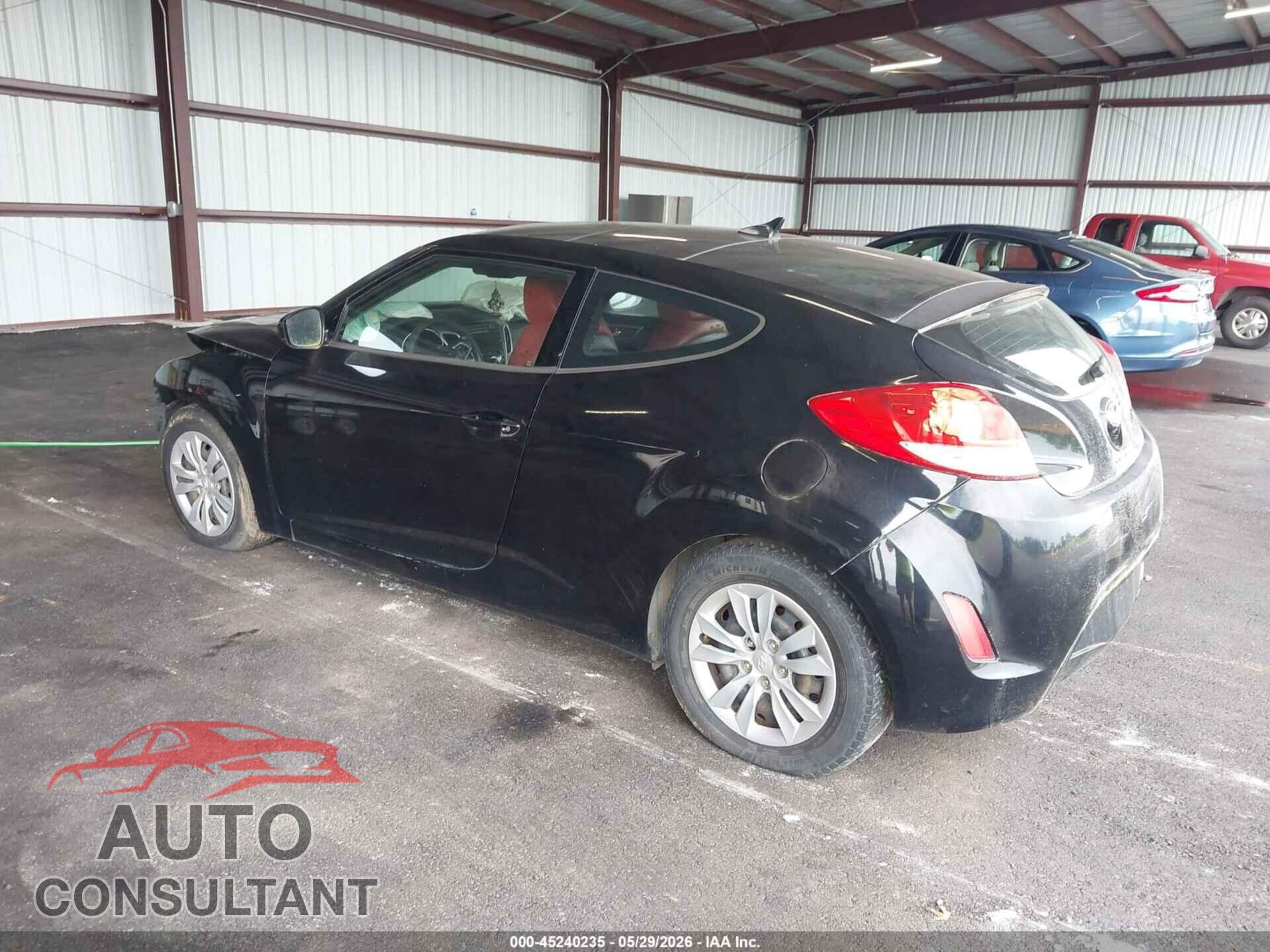 HYUNDAI VELOSTER 2012 - KMHTC6AD0CU079638