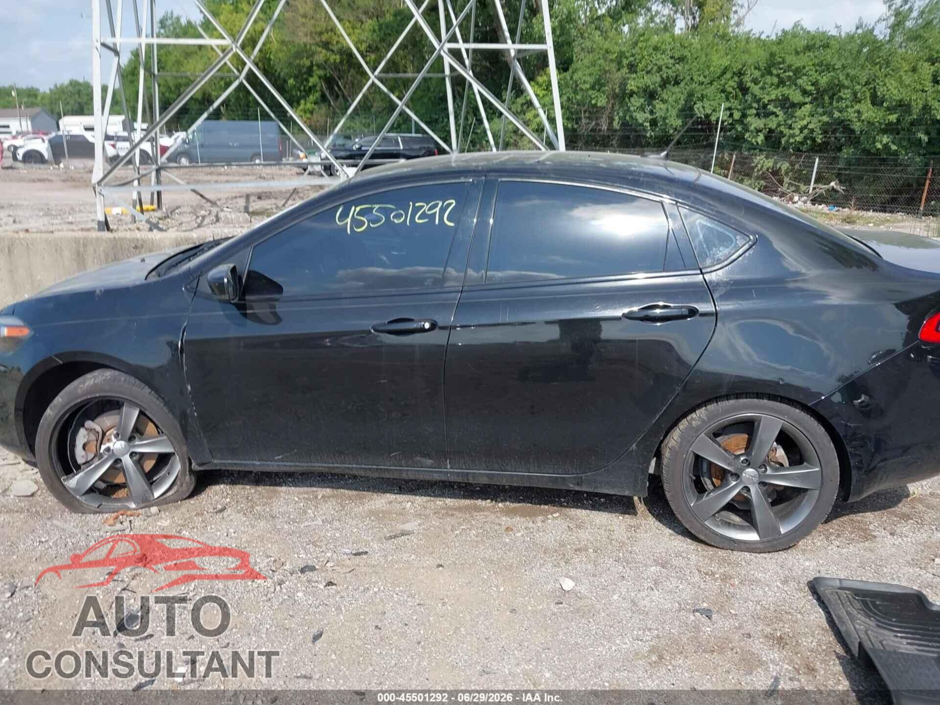 DODGE DART 2014 - 1C3CDFEB1ED921131