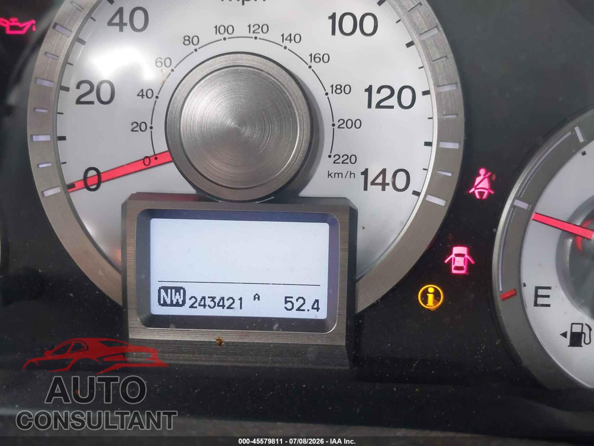 HONDA PILOT 2011 - 5FNYF4H75BB032814