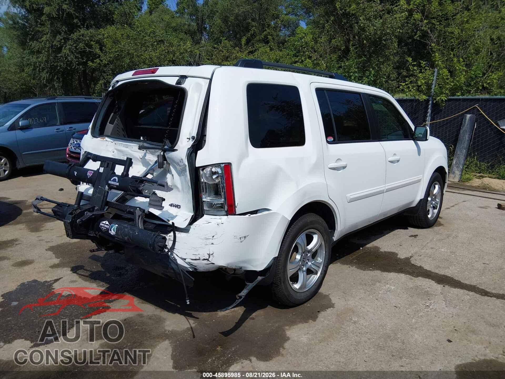 HONDA PILOT 2015 - 5FNYF4H58FB003960