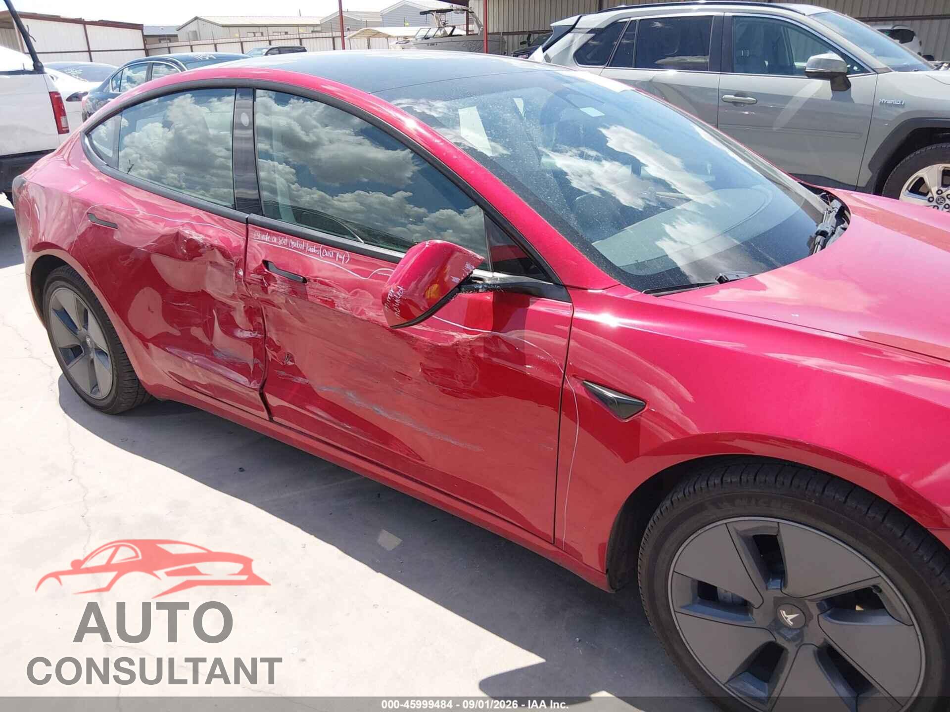 TESLA MODEL 3 2022 - 5YJ3E1EA2NF314666