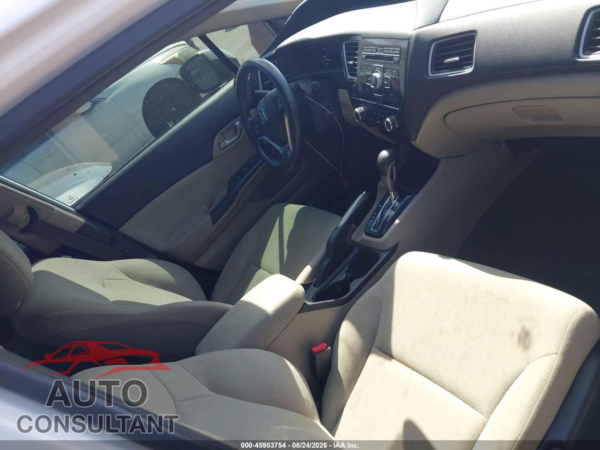 HONDA CIVIC 2013 - 19XFB2F5XDE092623