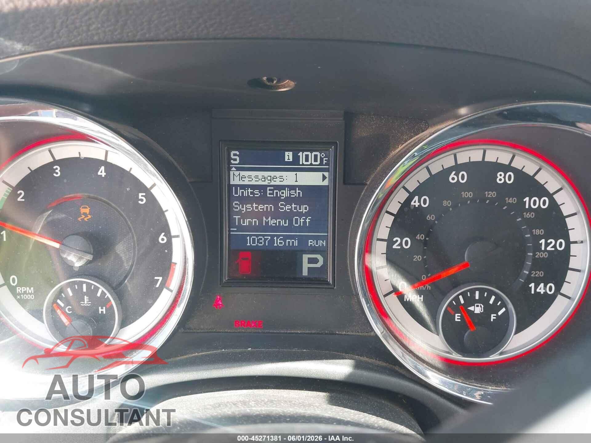 DODGE DURANGO 2013 - 1C4RDHAG4DC564650