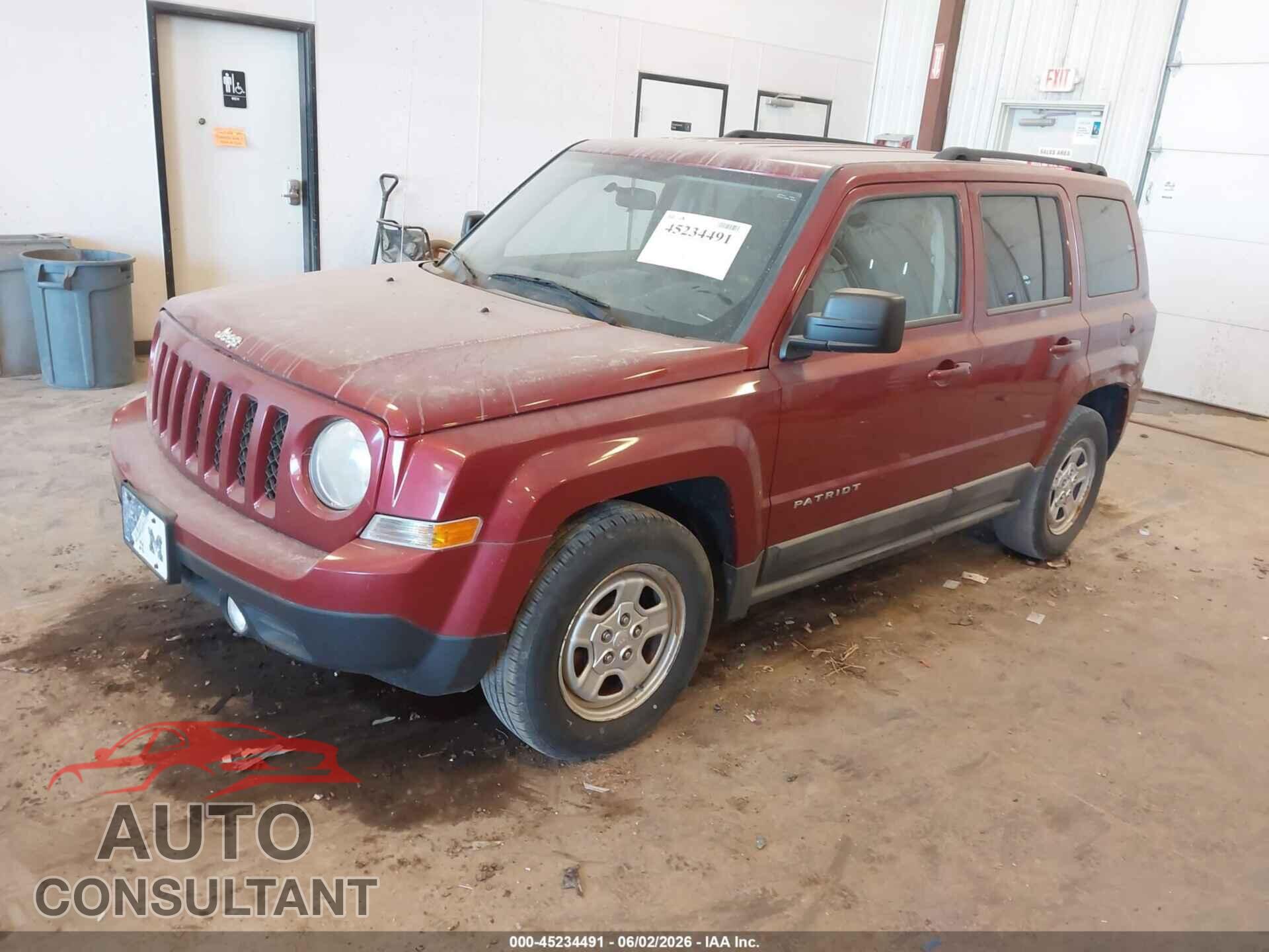 JEEP PATRIOT 2011 - 1J4NT1GA3BD129440