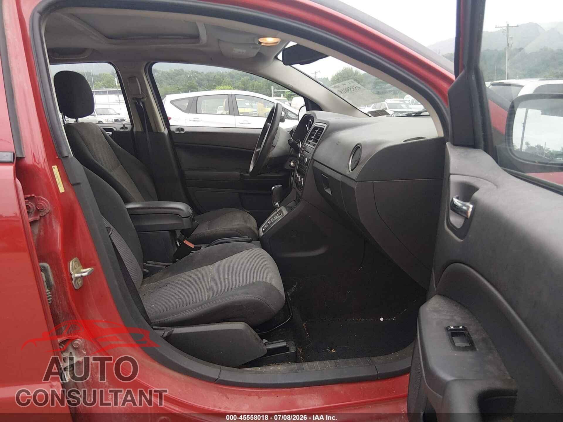 DODGE CALIBER 2012 - 1C3CDWDA9CD535210
