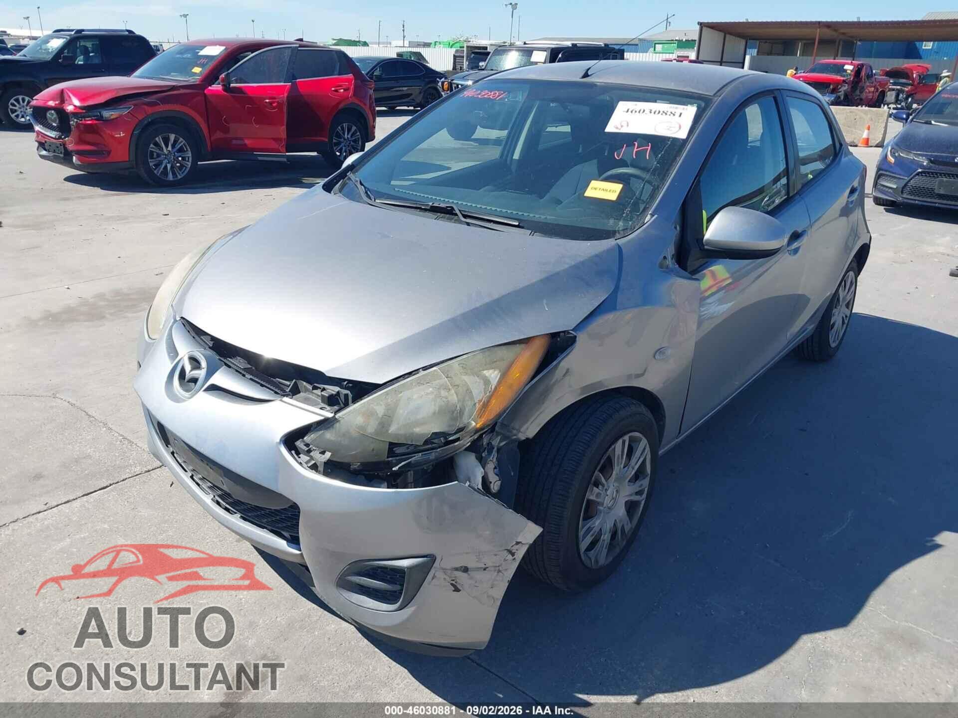 MAZDA MAZDA2 2014 - JM1DE1KZ8E0185720
