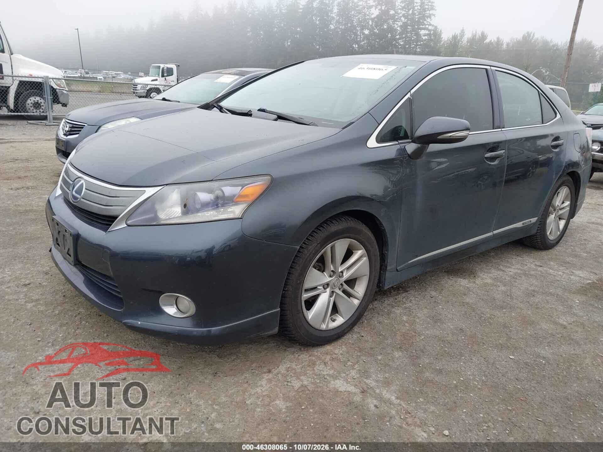LEXUS HS 250H 2010 - JTHBB1BA9A2007452
