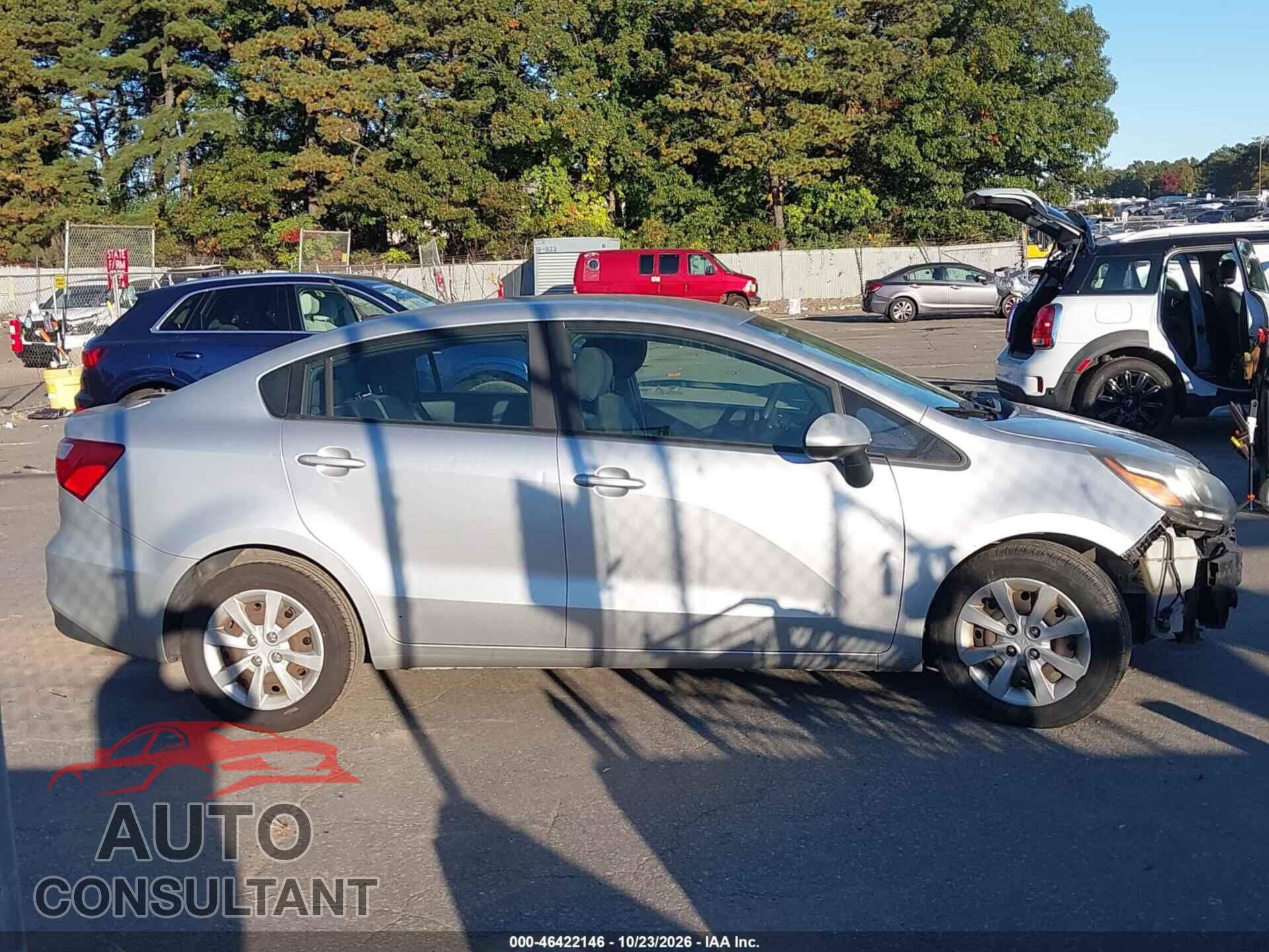 KIA RIO 2016 - KNADM4A35G6572630