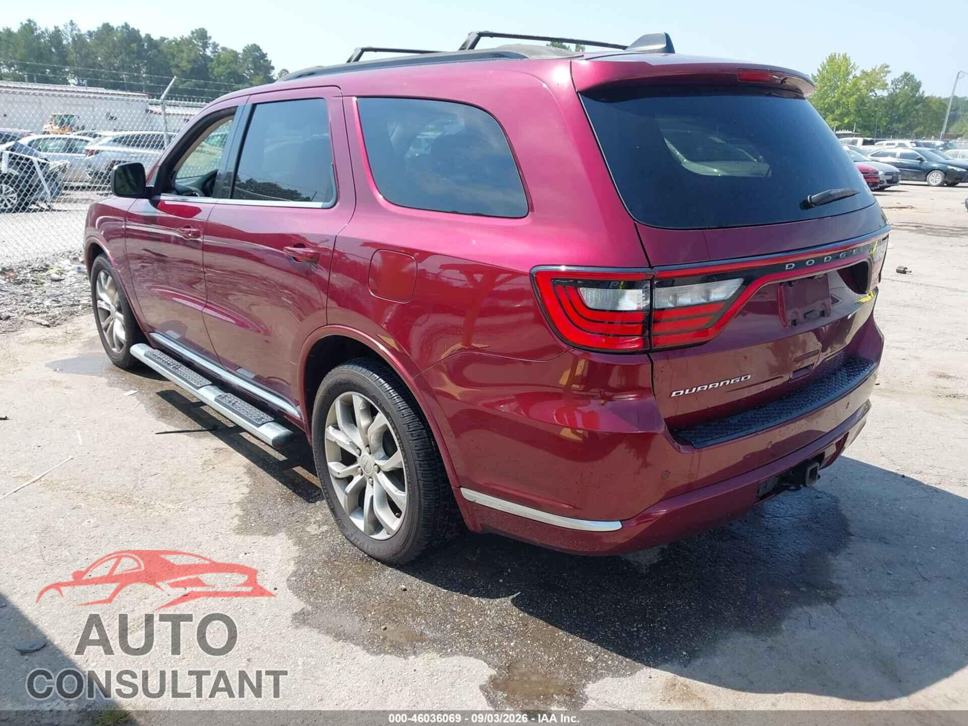 DODGE DURANGO 2017 - 1C4RDHAGXHC829321