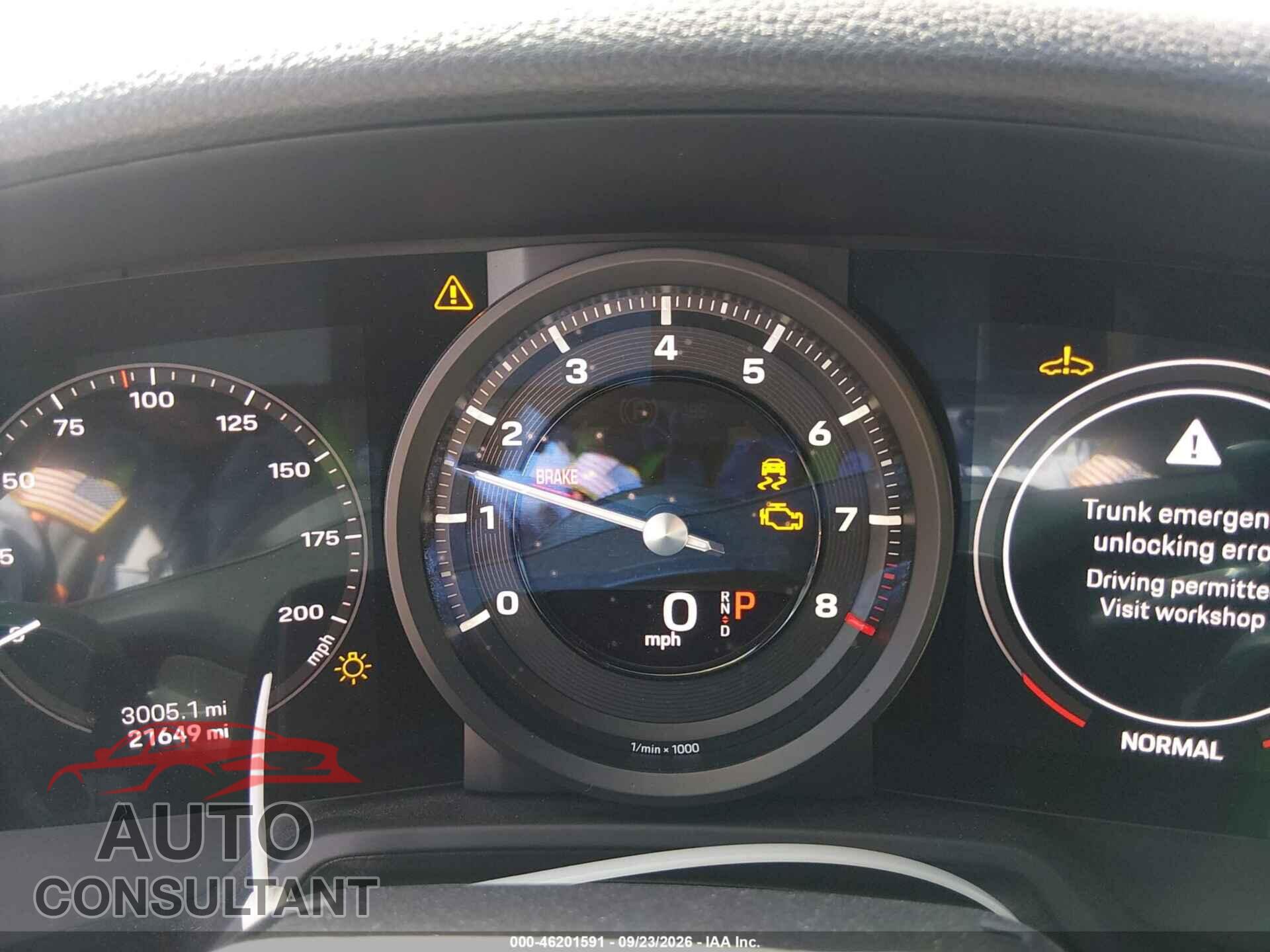 PORSCHE 911 2021 - WP0CA2A9XMS239357