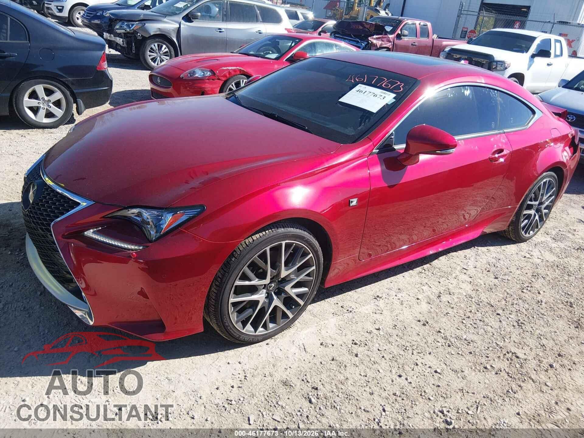 LEXUS RC 350 2017 - JTHSE5BC2H5007821