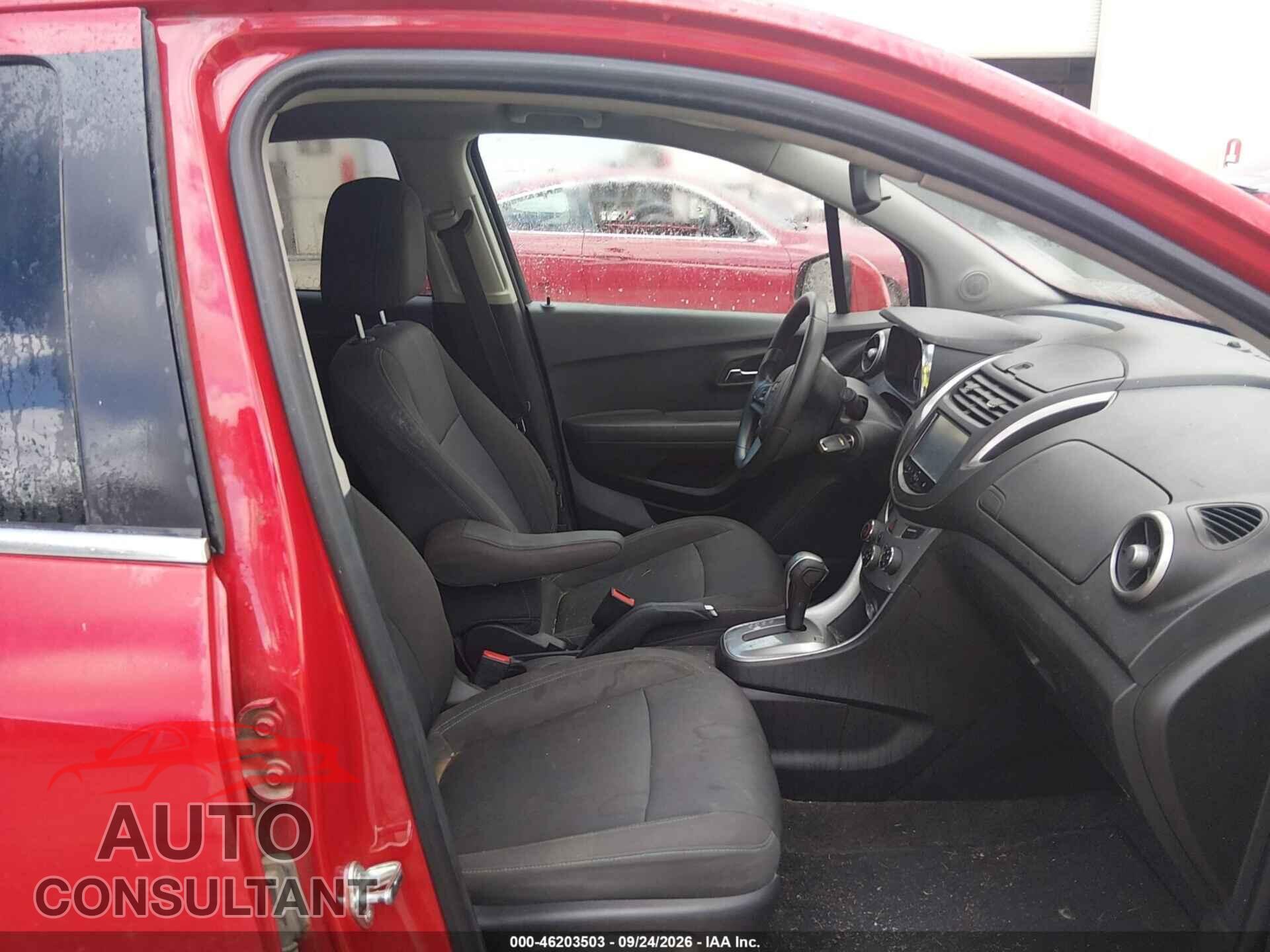 CHEVROLET TRAX 2015 - KL7CJLSB8FB064680