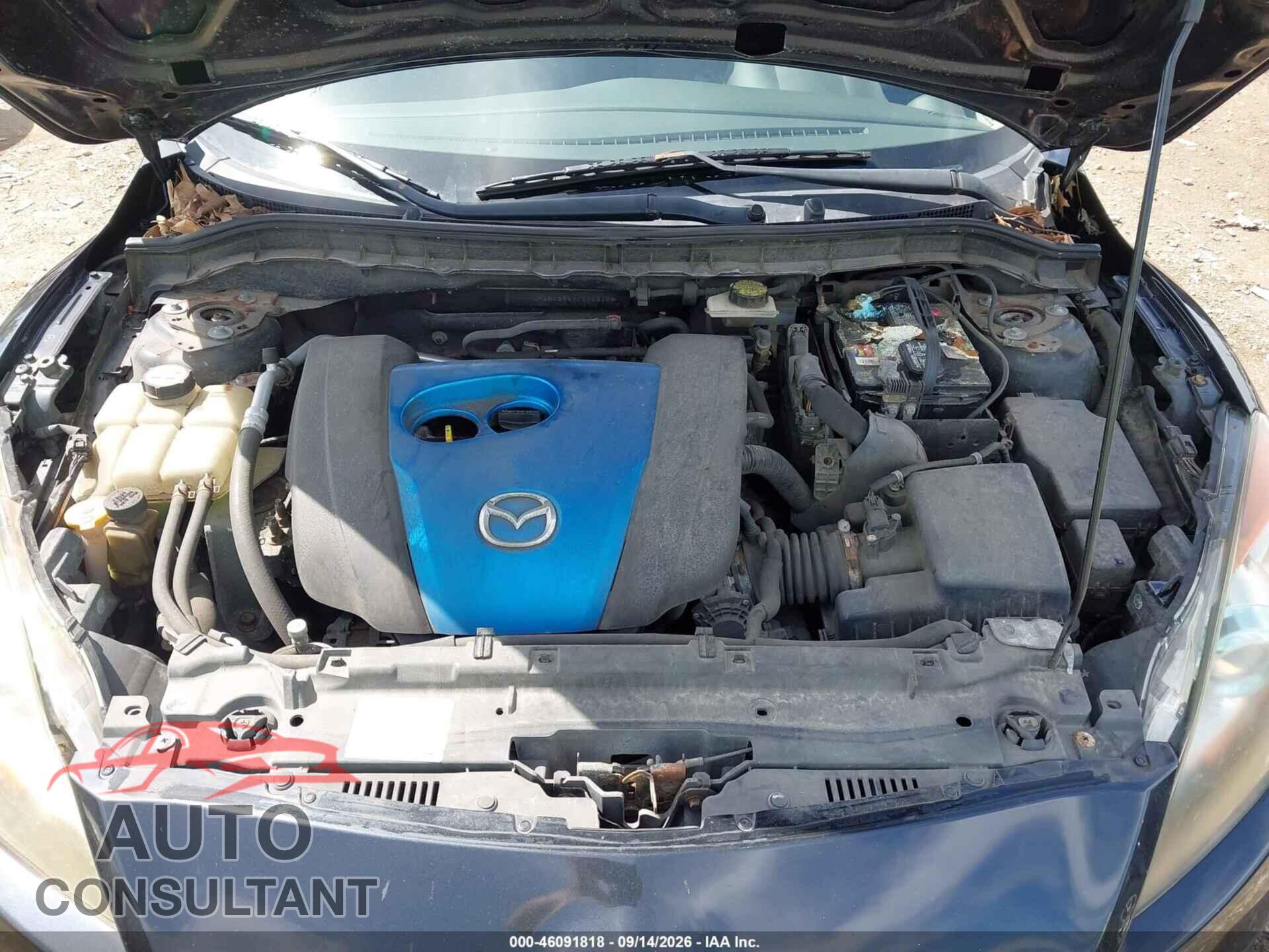 MAZDA MAZDA3 2012 - JM1BL1V86C1663138