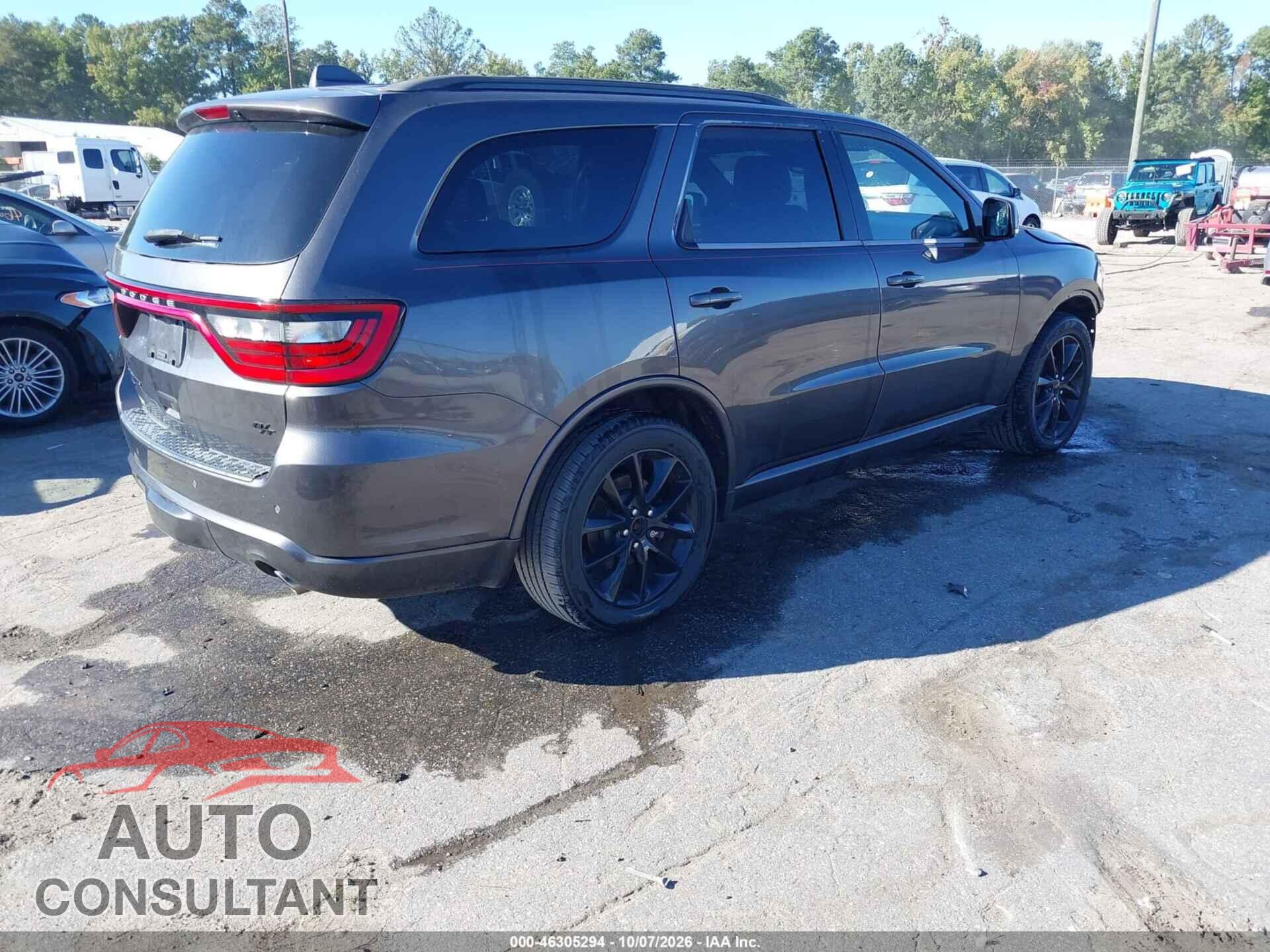 DODGE DURANGO 2017 - 1C4SDJCT3HC950825