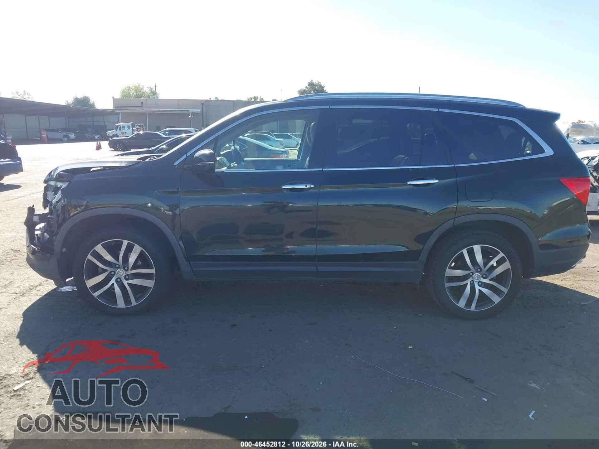 HONDA PILOT 2017 - 5FNYF6H96HB074088