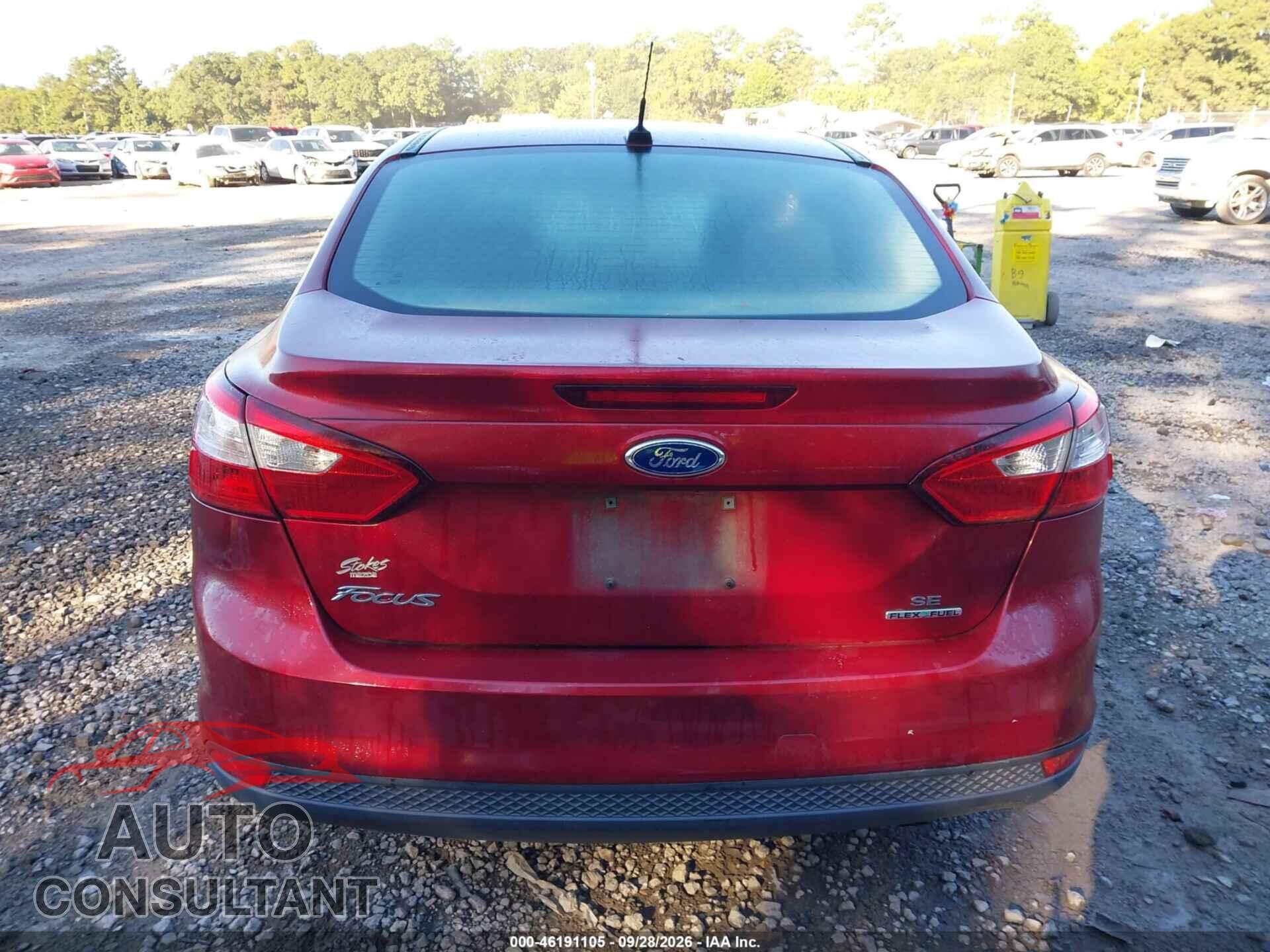 FORD FOCUS 2014 - 1FADP3F21EL367377