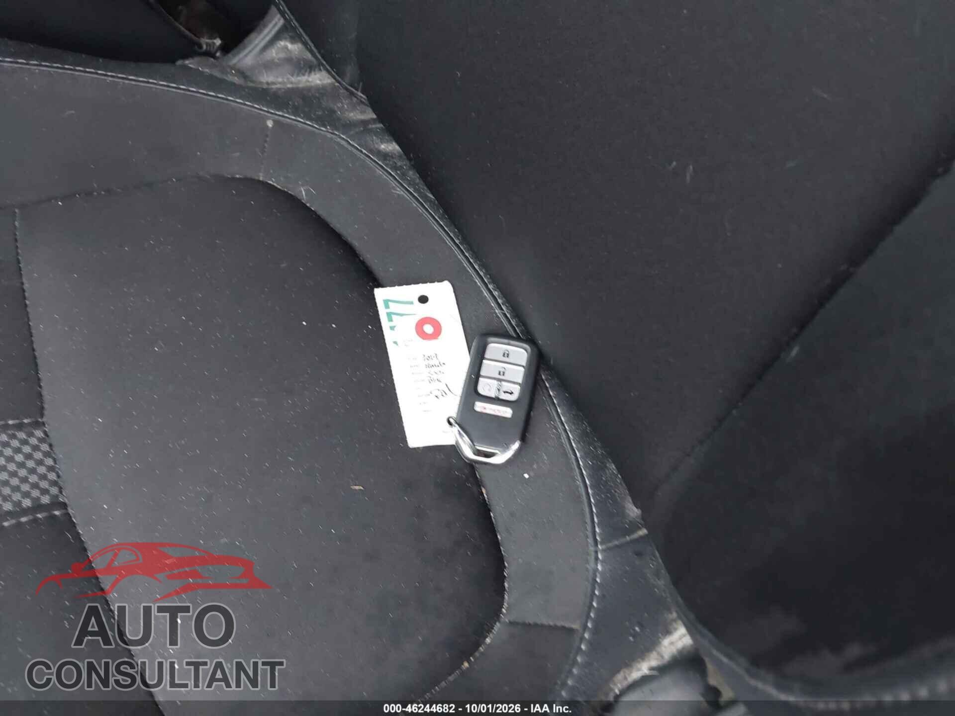 HONDA CIVIC 2019 - 2HGFC2F89KH602356