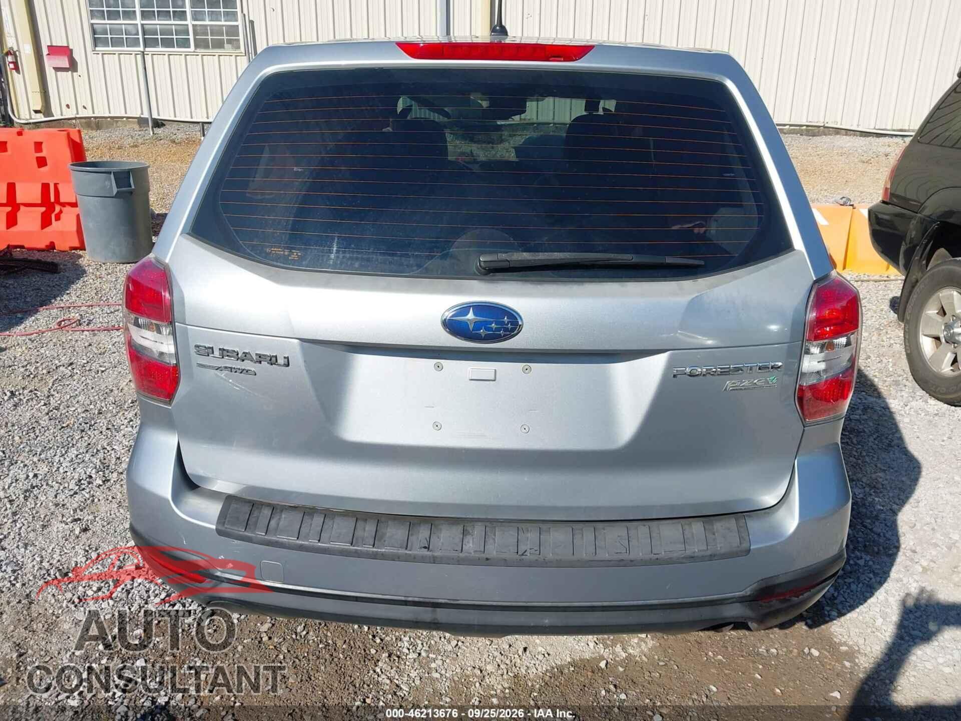 SUBARU FORESTER 2014 - JF2SJAAC9EH539621