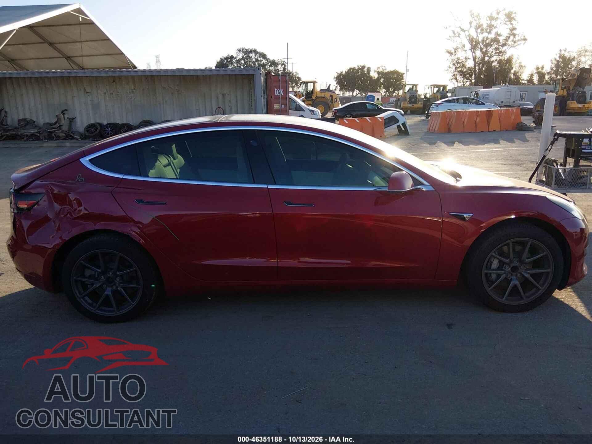 TESLA MODEL 3 2019 - 5YJ3E1EA7KF444759