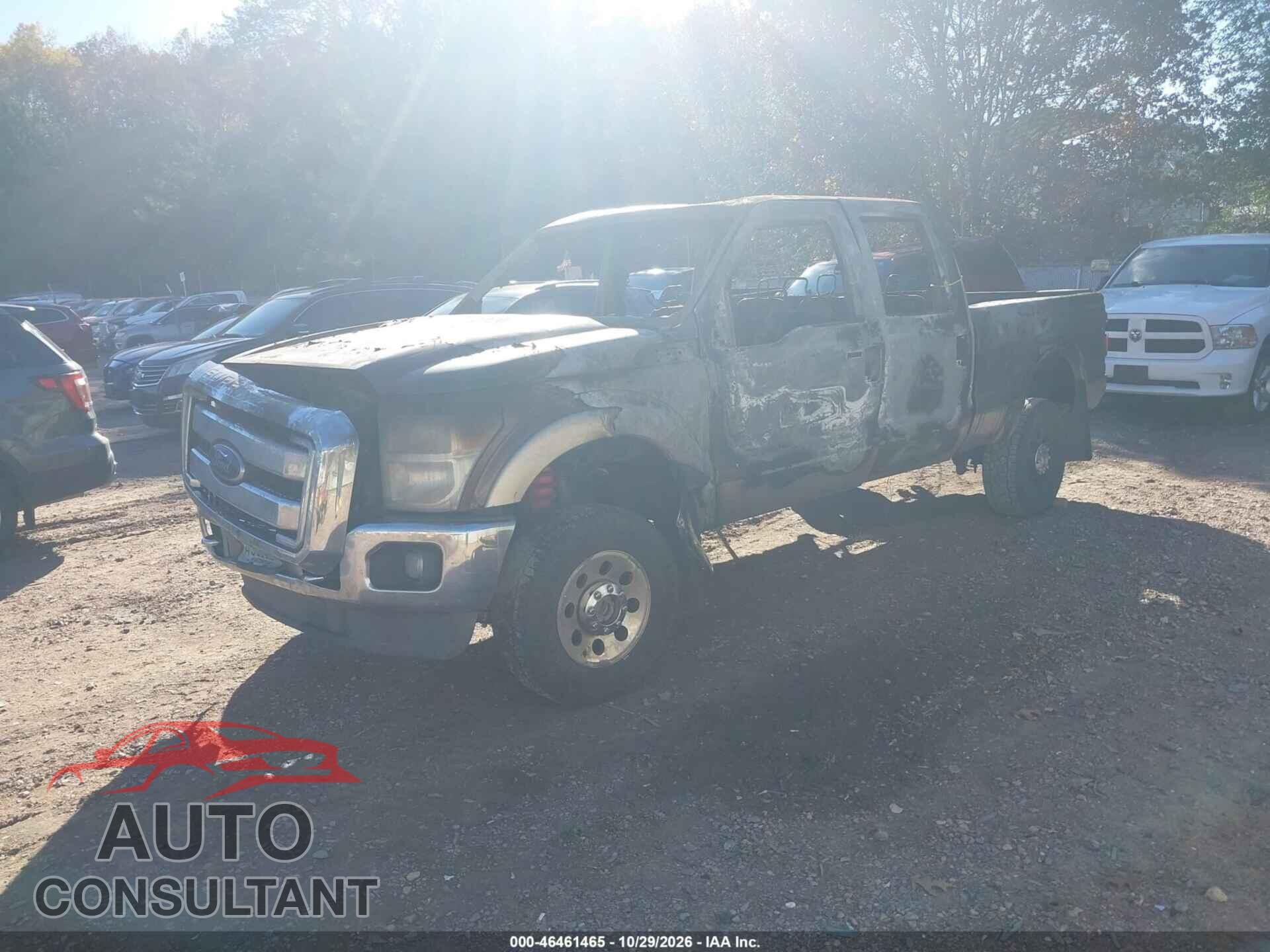 FORD F-250 2012 - 1FT7W2BT8CEB81260