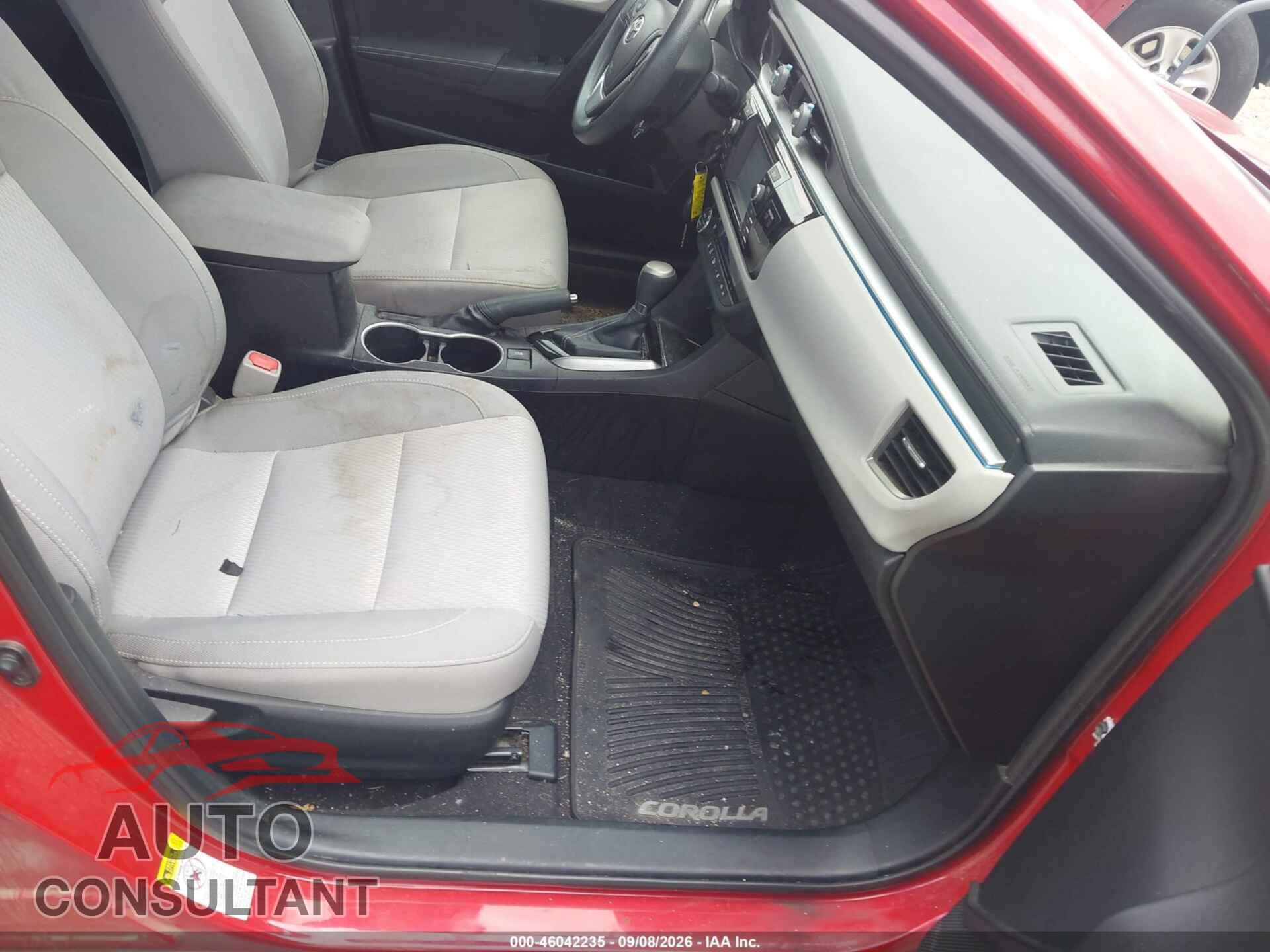 TOYOTA COROLLA 2014 - 2T1BURHE2EC175199