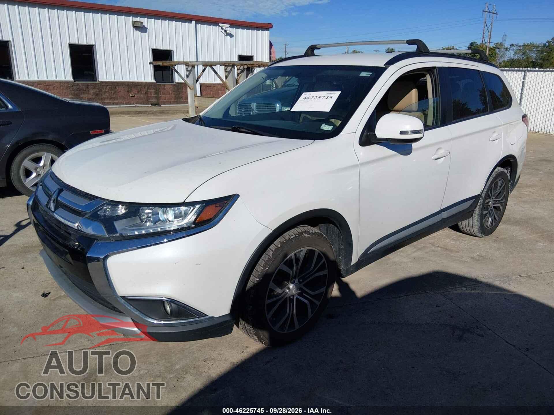 MITSUBISHI OUTLANDER 2016 - JA4AD3A34GZ022280