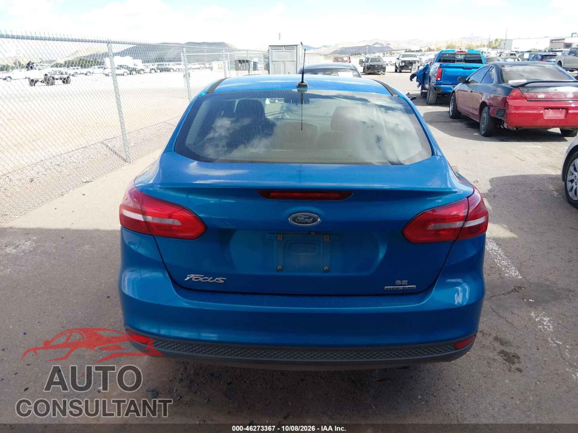 FORD FOCUS 2015 - 1FADP3F26FL220490