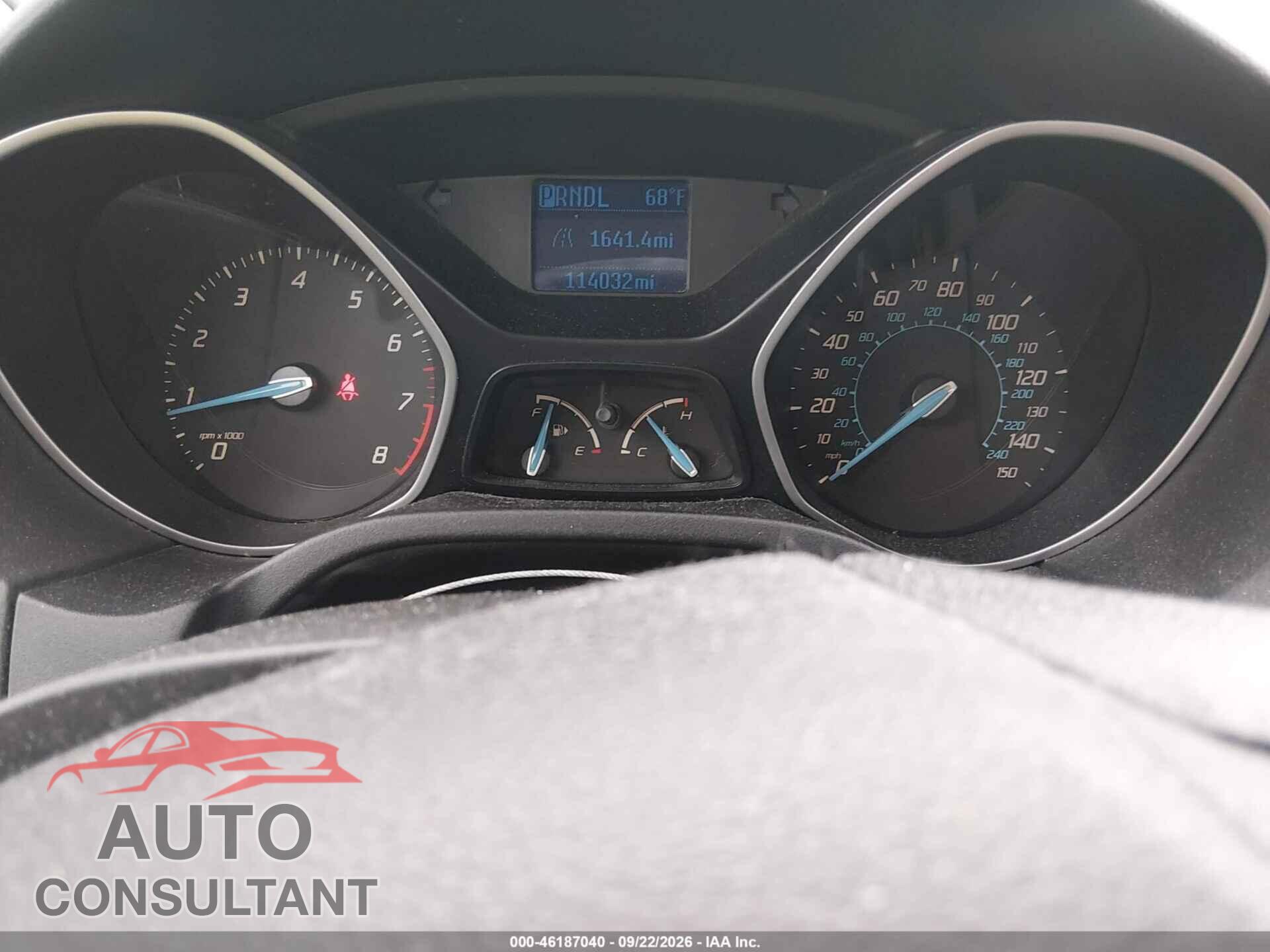 FORD FOCUS 2012 - 1FAHP3E2XCL220944