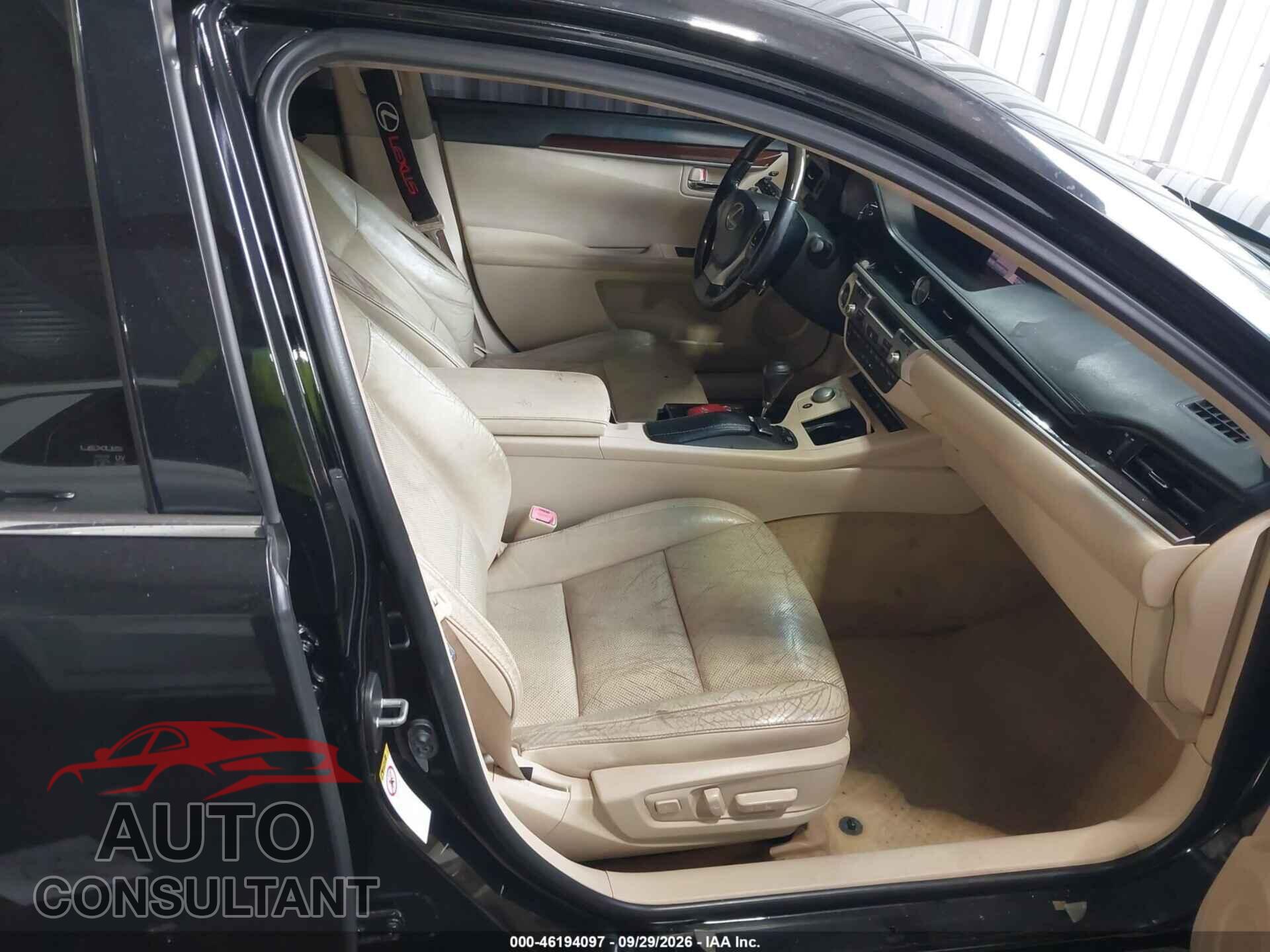 LEXUS ES 350 2013 - JTHBK1GG8D2070155