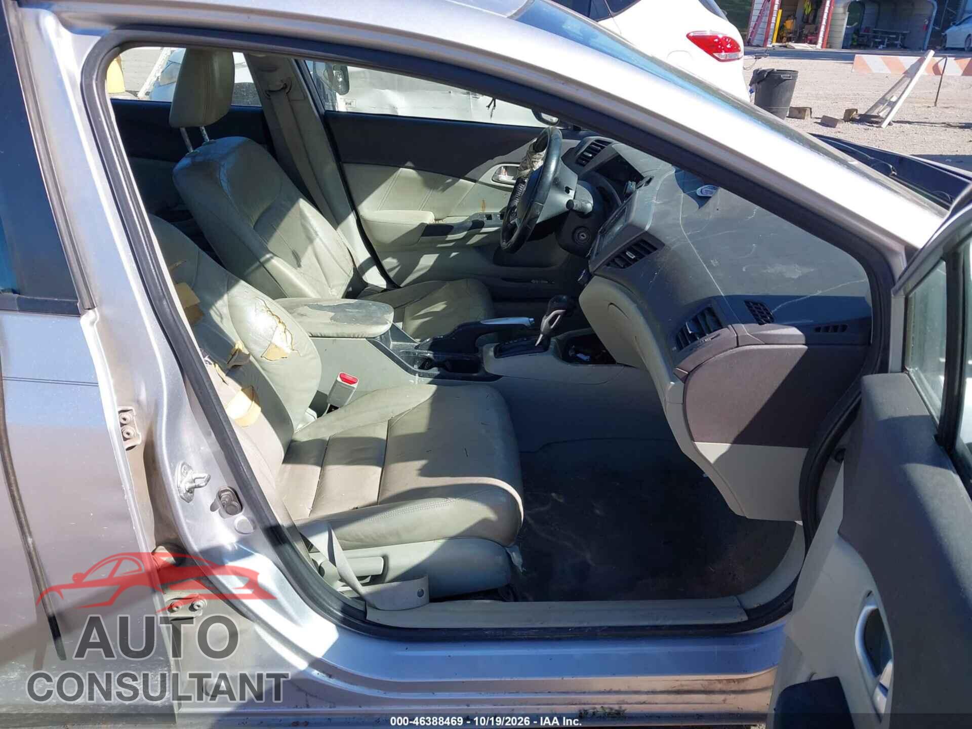 HONDA CIVIC 2012 - 19XFB2F95CE012968